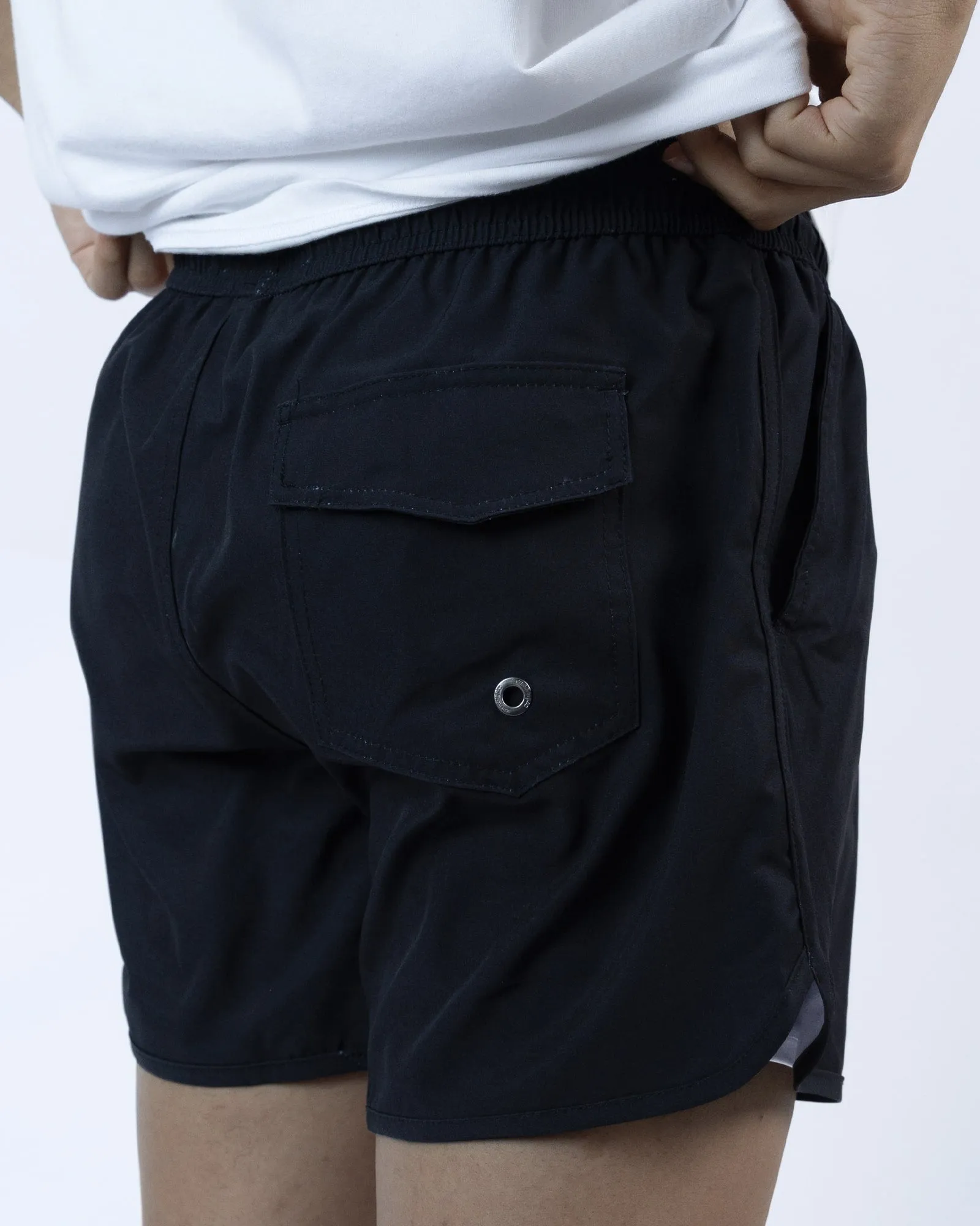 4.5 Inseam 2 in 1 Stretch Short Liner Bichrome Swim Shorts