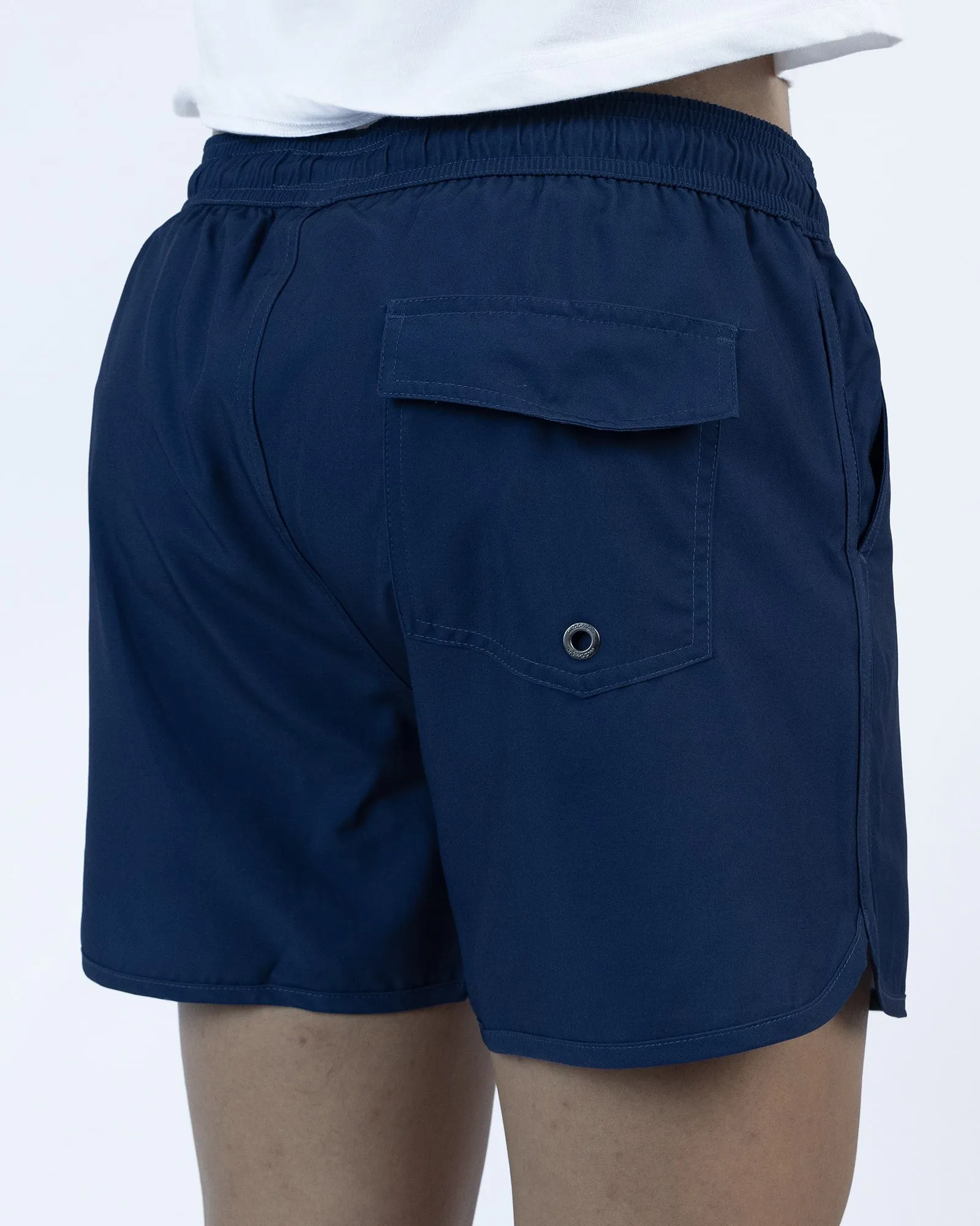 4.5 Inseam 2 in 1 Stretch Short Liner Bichrome Swim Shorts