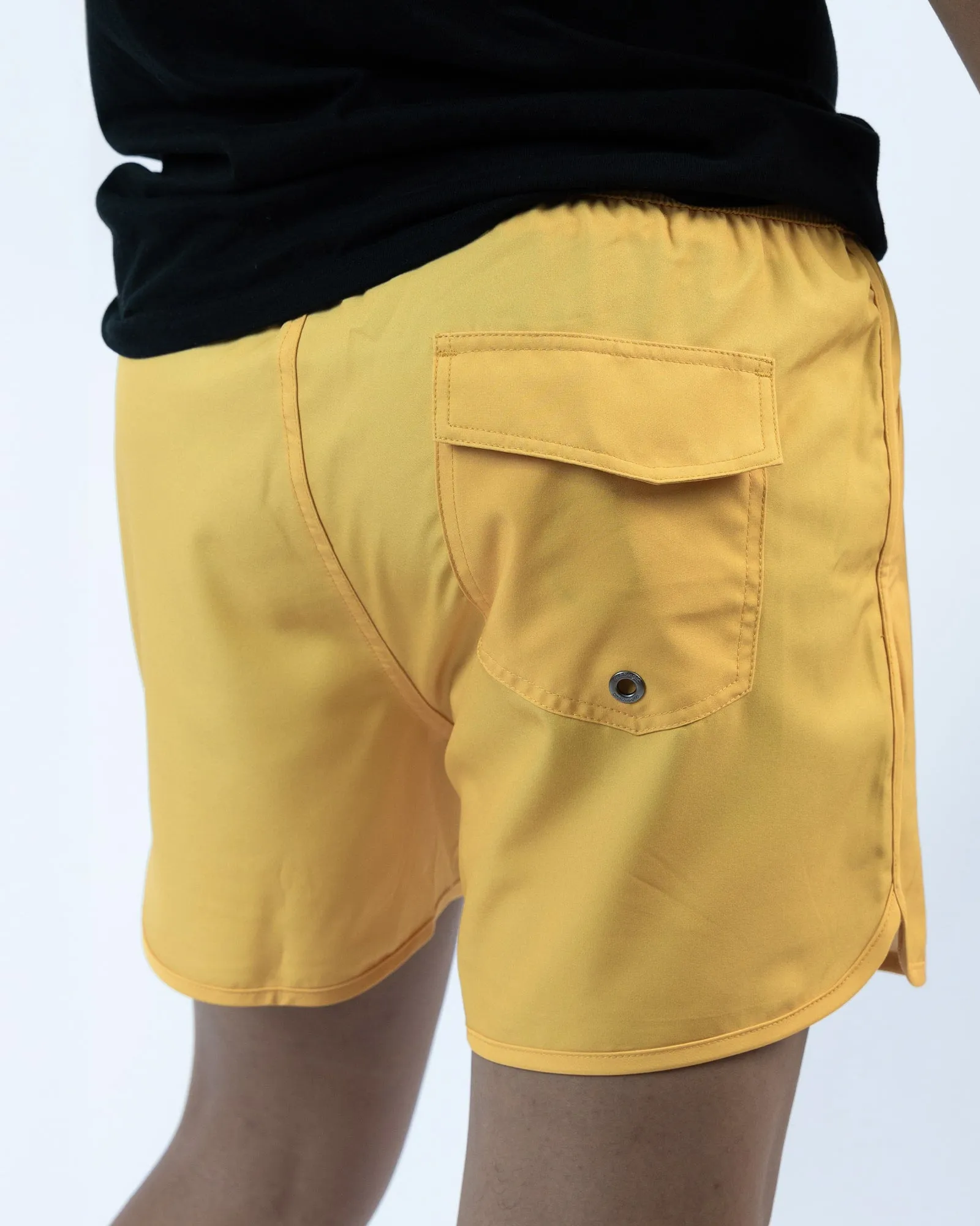 4.5 Inseam 2 in 1 Stretch Short Liner Bichrome Swim Shorts