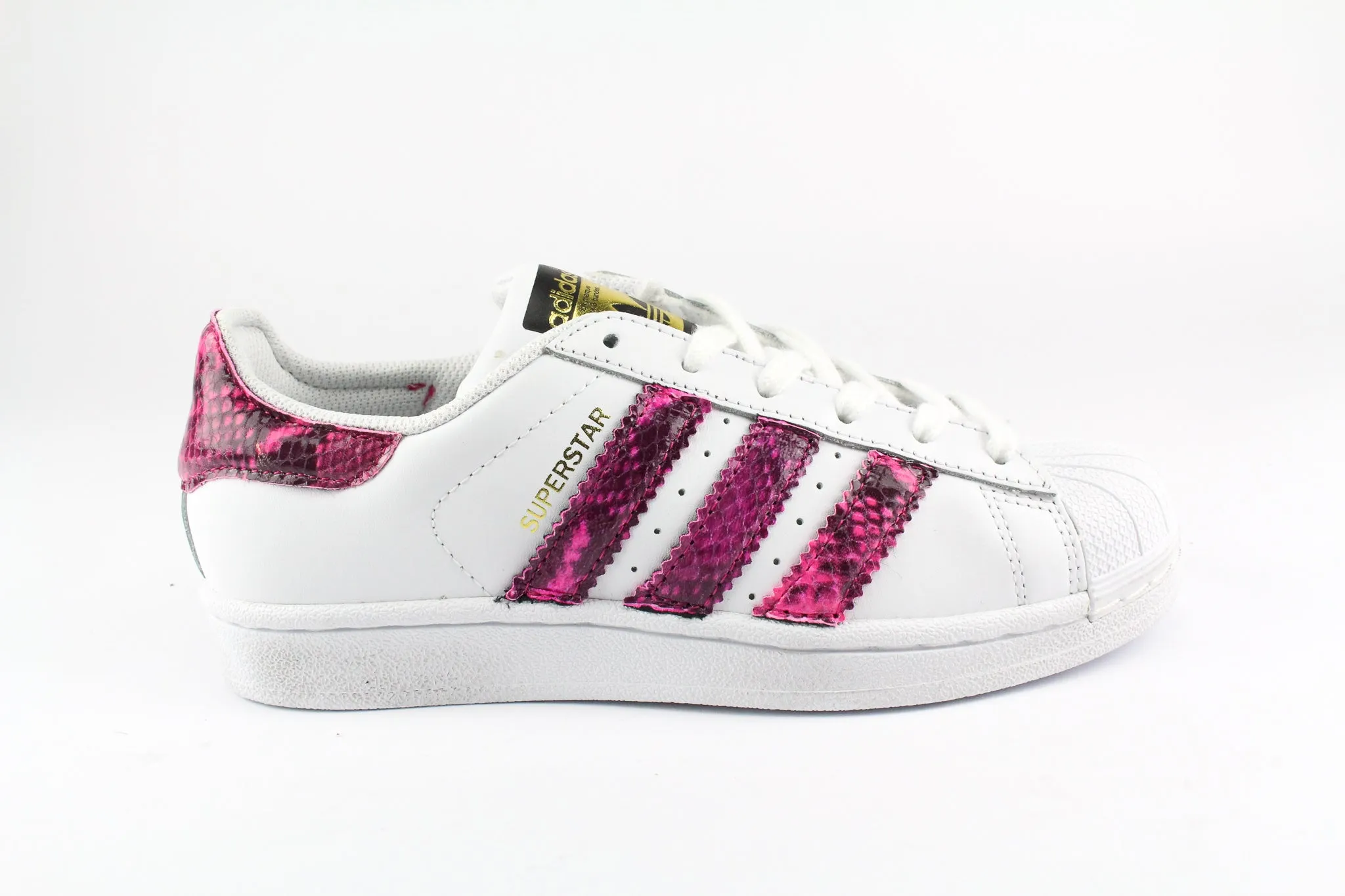 Adidas Superstar Pitone Pink Fluo