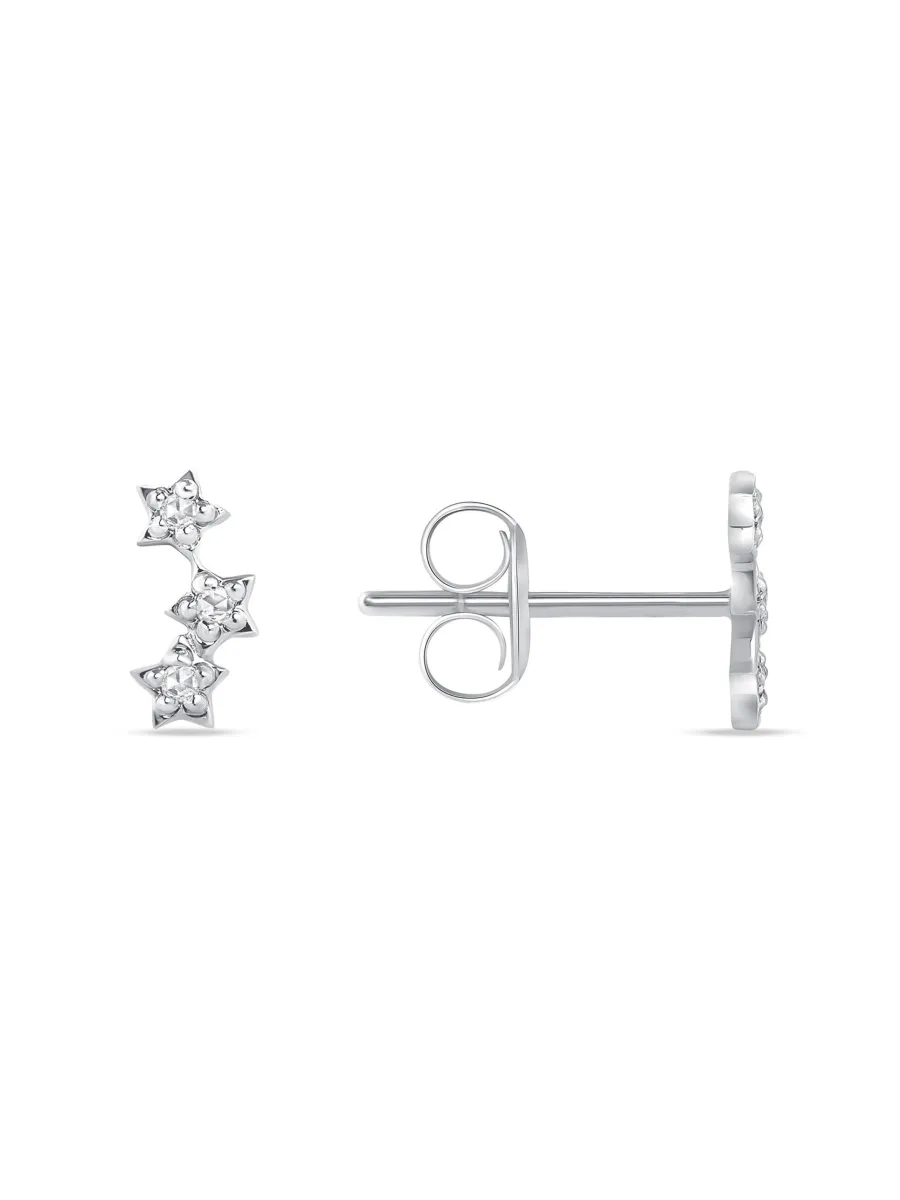 Allison Star Stud Earring 14K