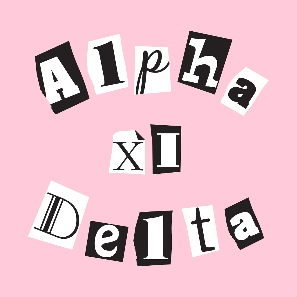 Alpha Xi Delta Bid Day Design