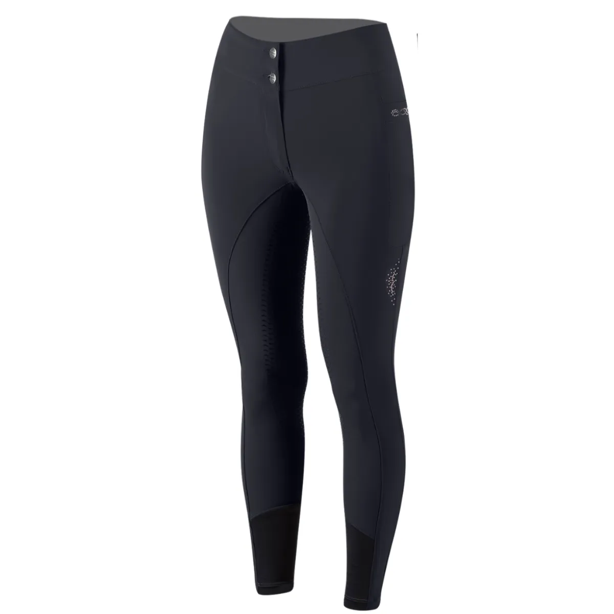 Animo 'Nettarine' High Rise Breeches in Navy - Women's IT 42 (US 28)