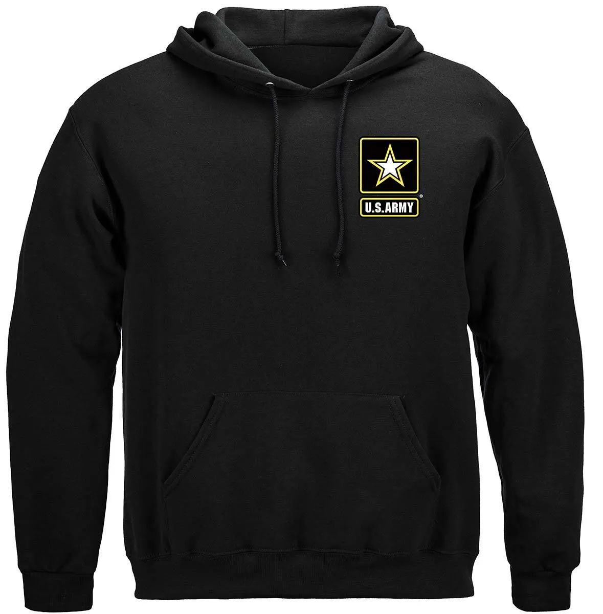 Army Eagle In Stone Hoodie