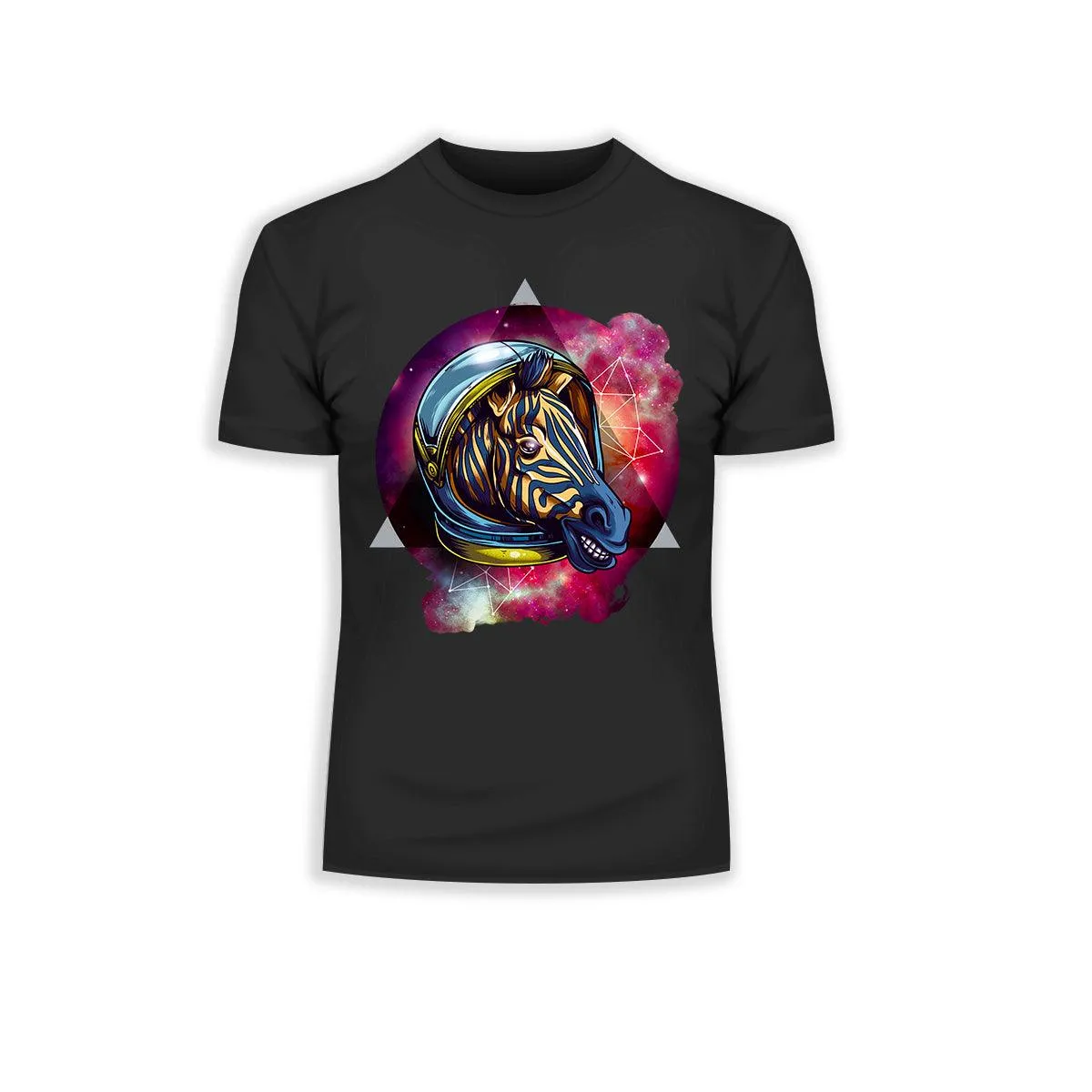 Awesome Cosmic Zebra - T-shirt with an Attitude