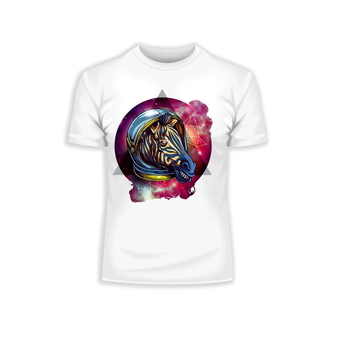 Awesome Cosmic Zebra - T-shirt with an Attitude