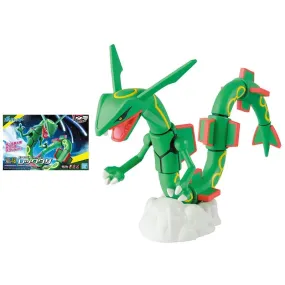 Bandai Original Pokemon Rayquaza Anime Figure High Quality