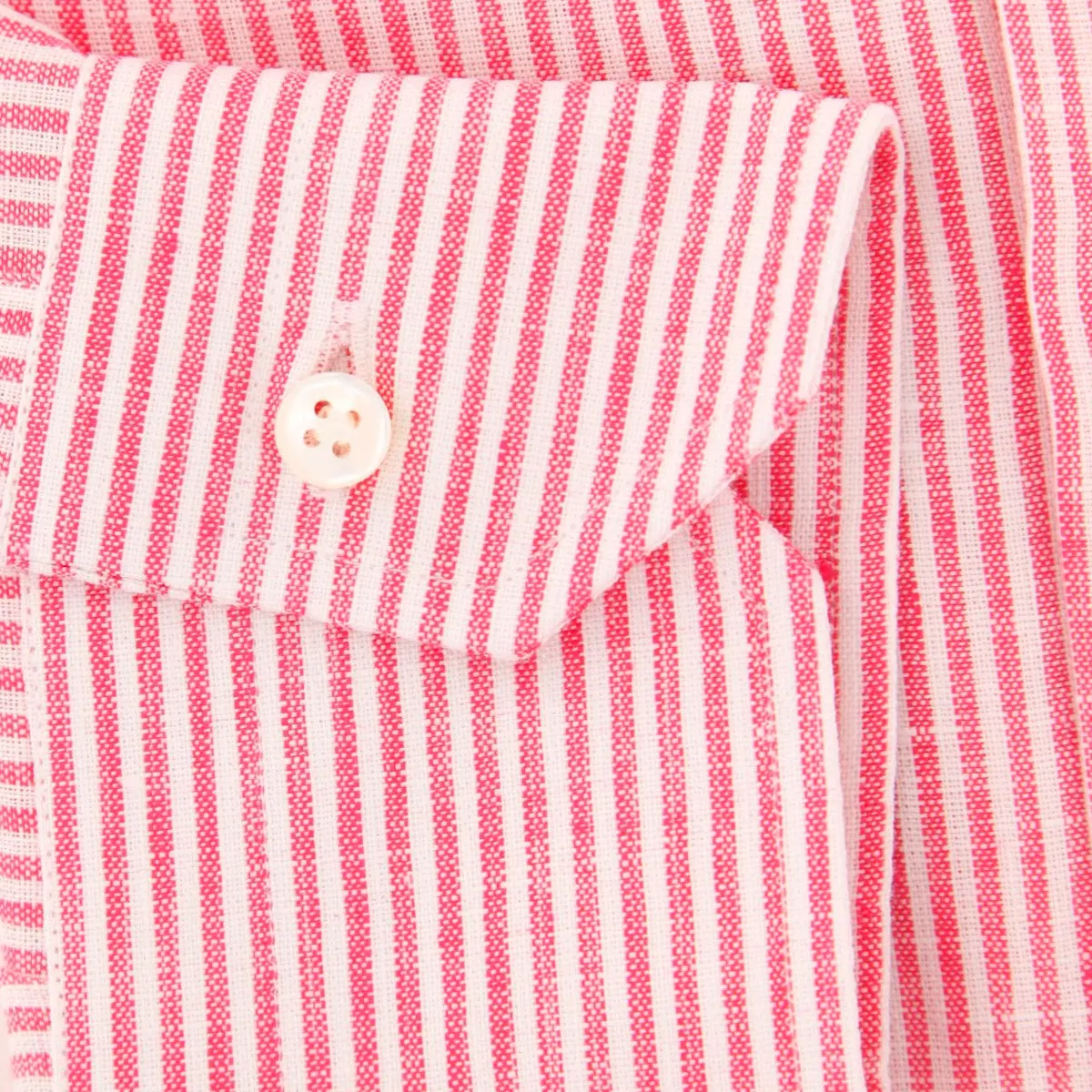 Barba Napoli Pink Shirt - Slim