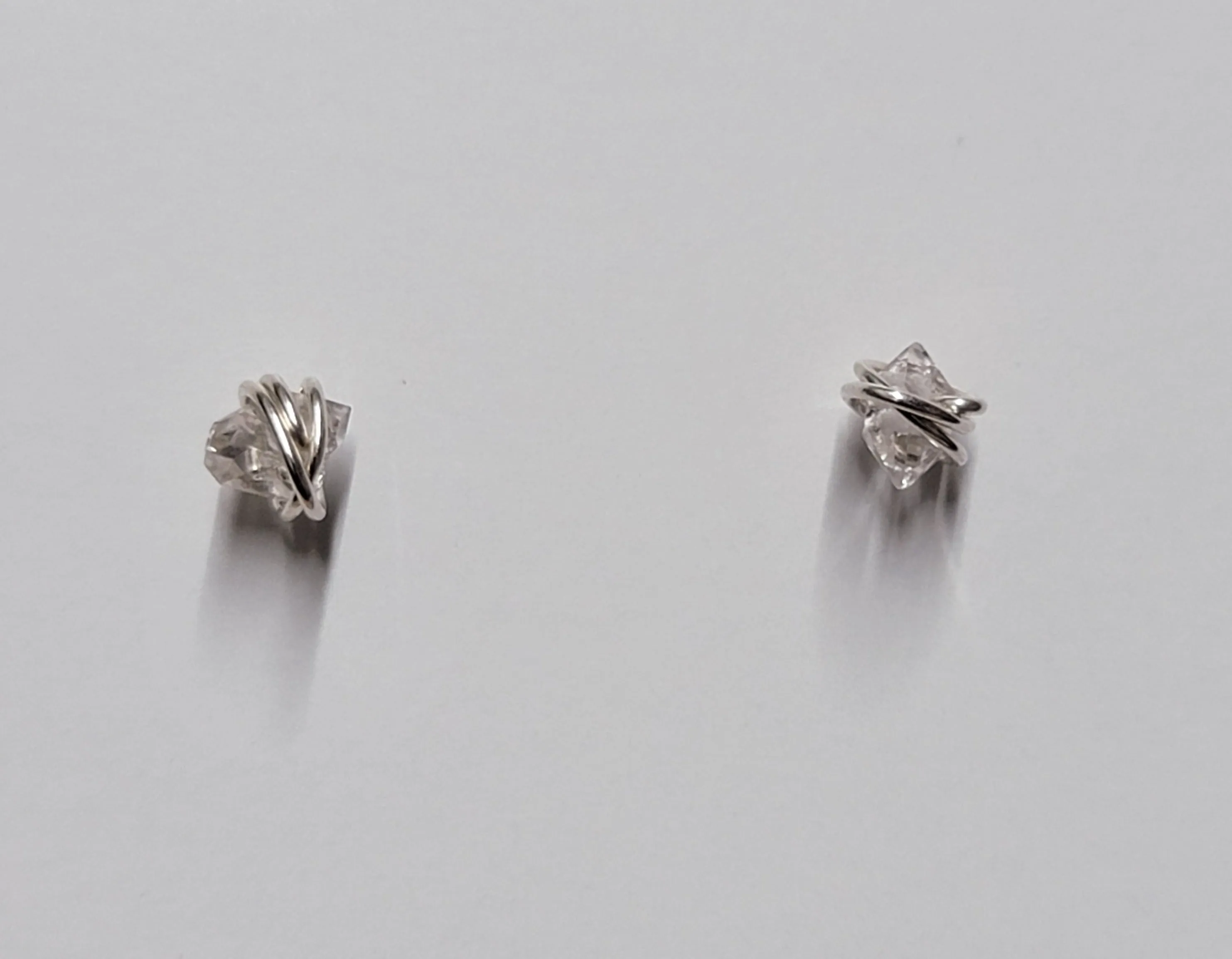 Barberry   Lace Herkimer Diamond Earrings