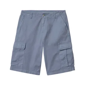 Bermuda Uomo Carhartt WIP Regular Cargo Short Blu Lavato