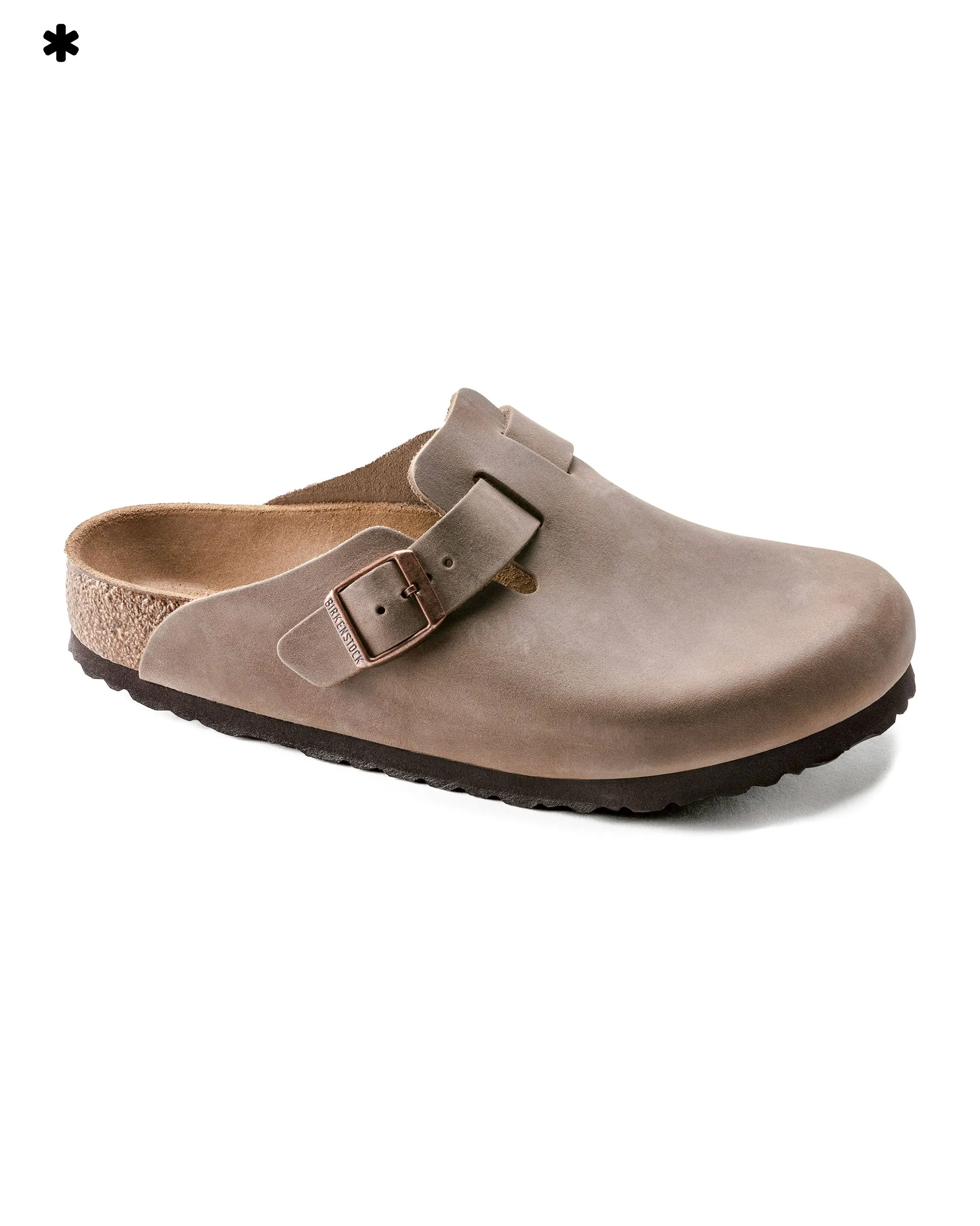 Birkenstock Boston BS Tabacco Brown Calzata Stretta