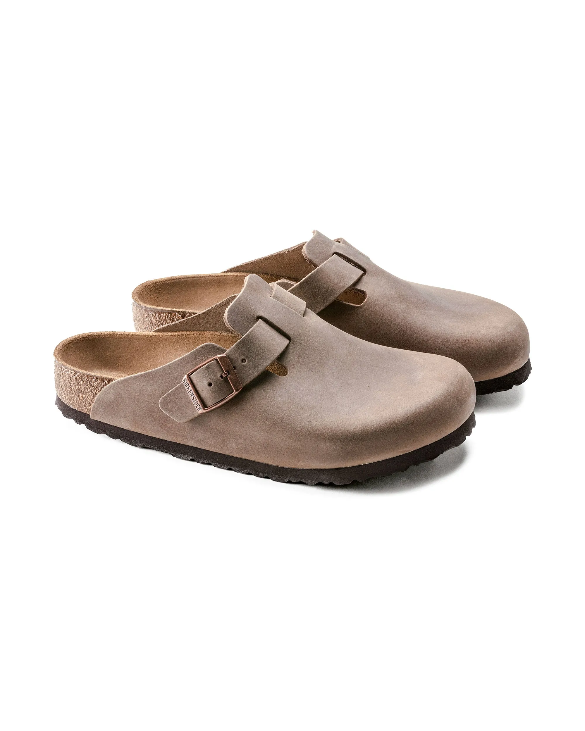 Birkenstock Boston BS Tabacco Brown Calzata Stretta