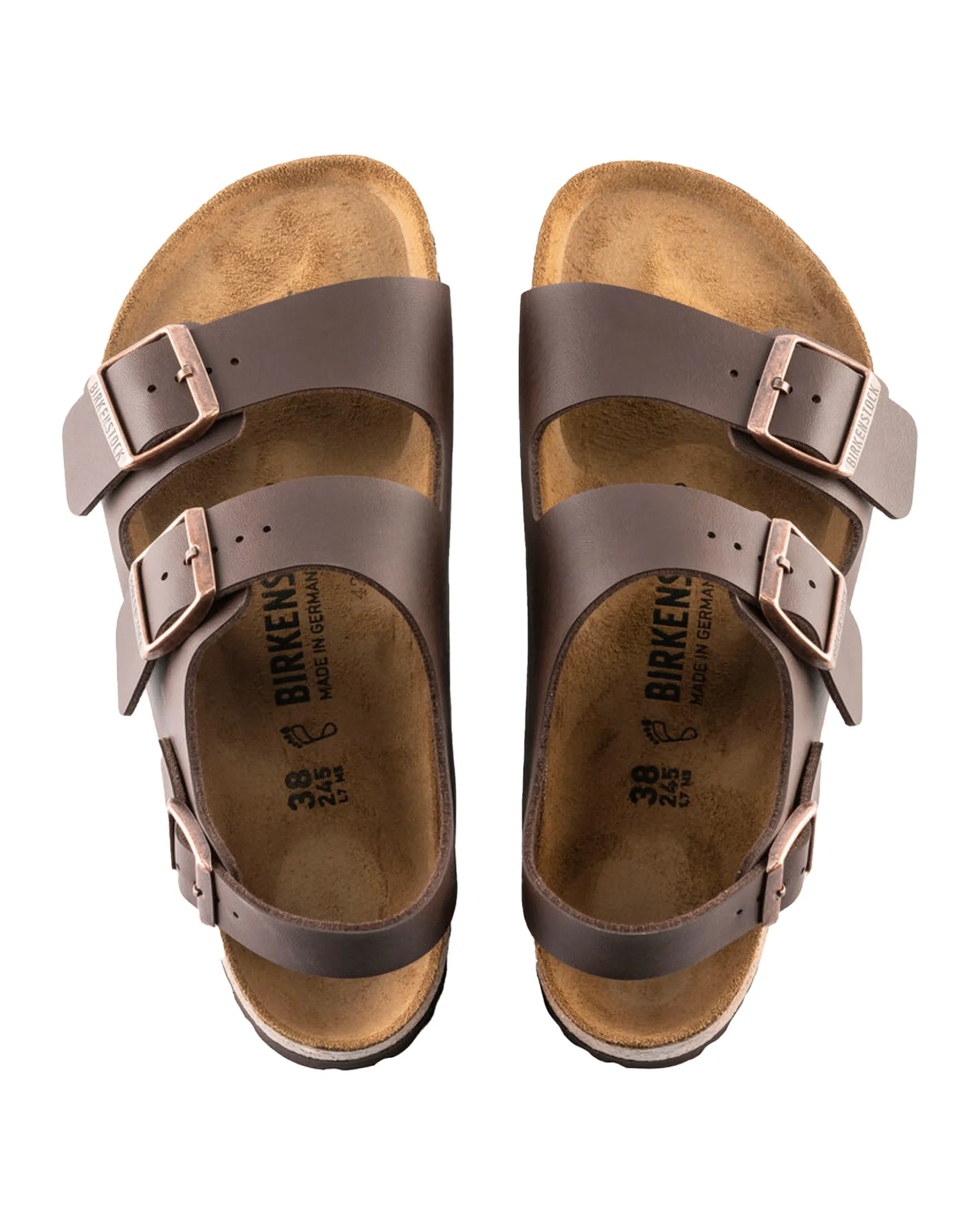 Birkenstock Milano Marrone Calzata Stretta