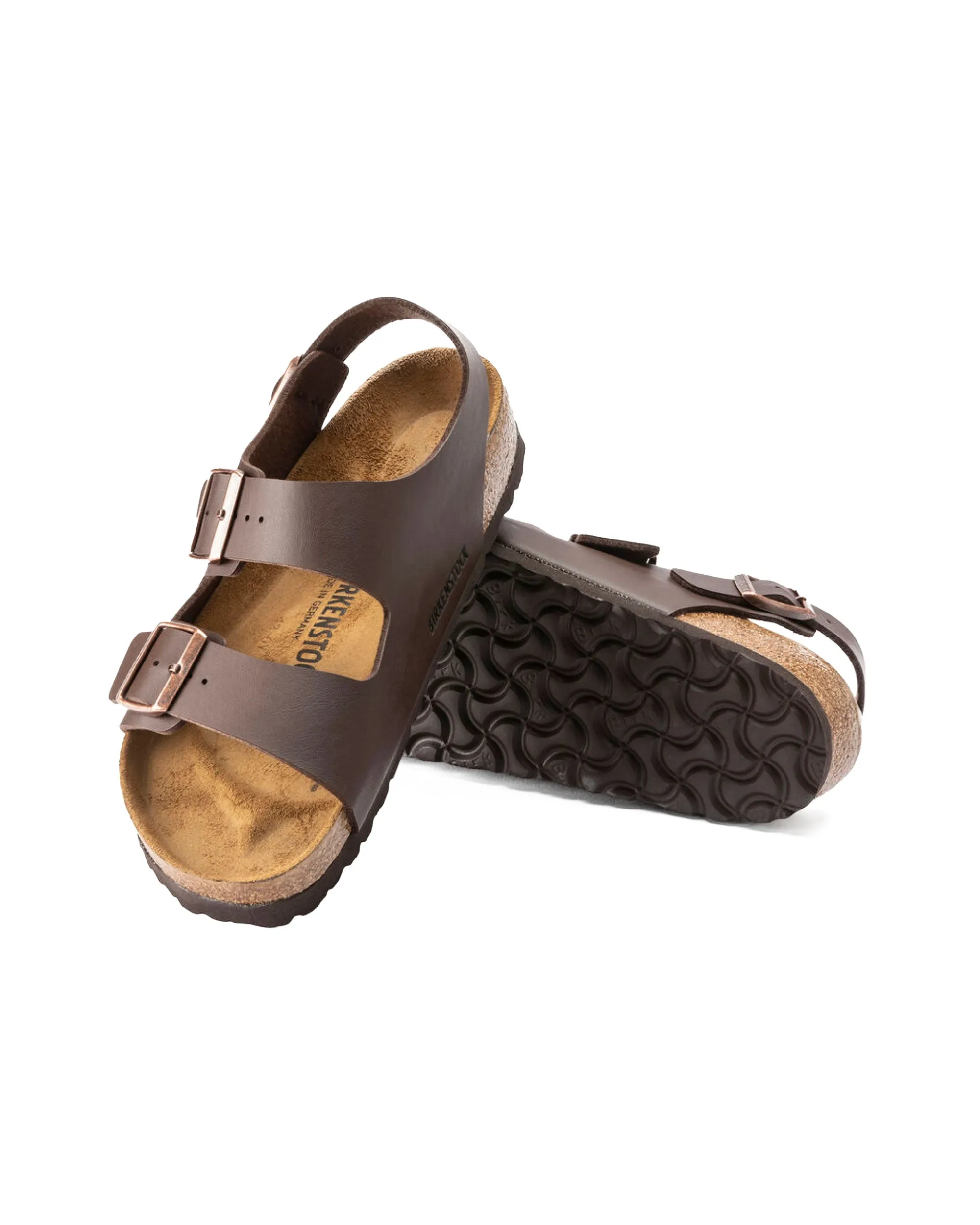 Birkenstock Milano Marrone Calzata Stretta