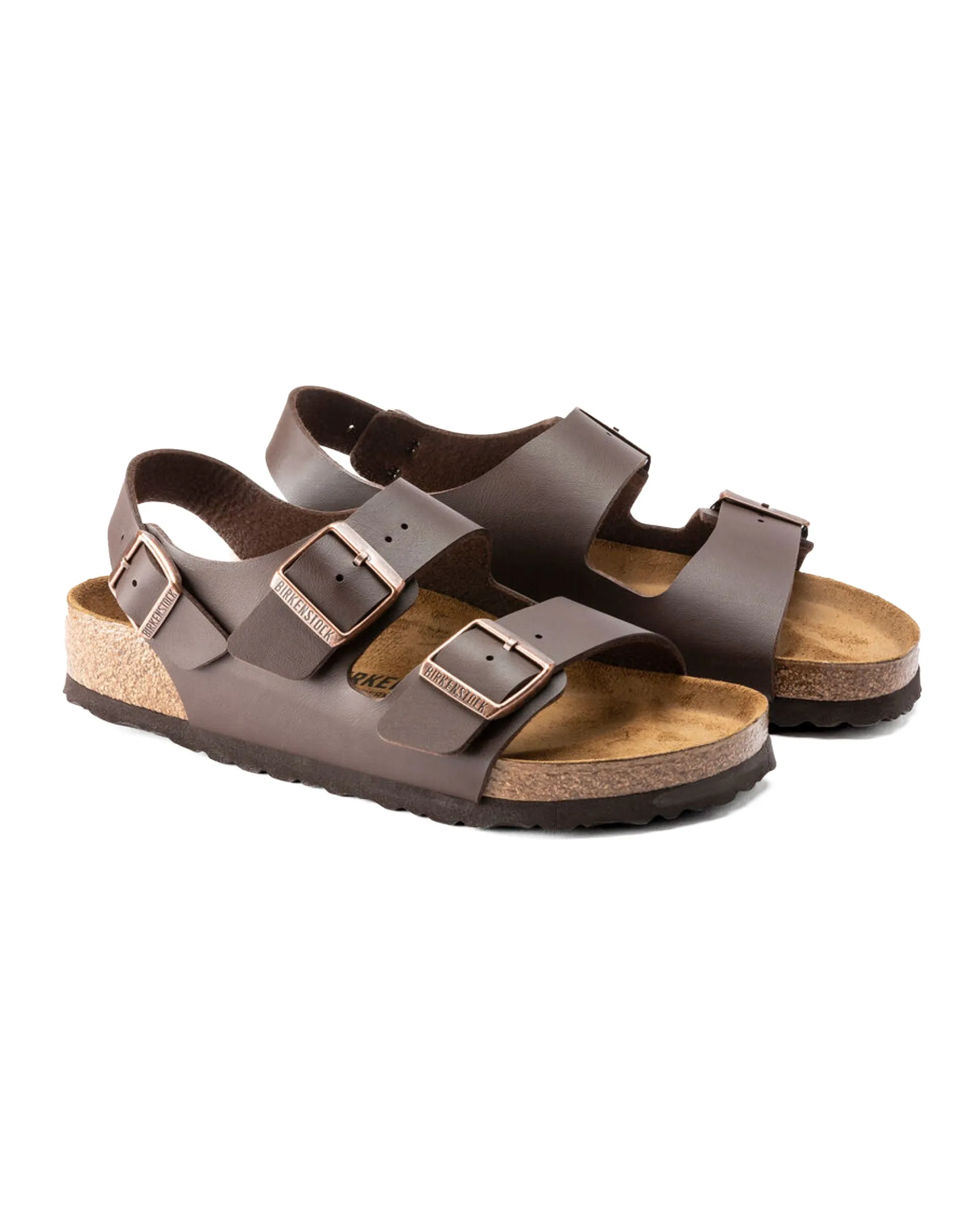 Birkenstock Milano Marrone Calzata Stretta