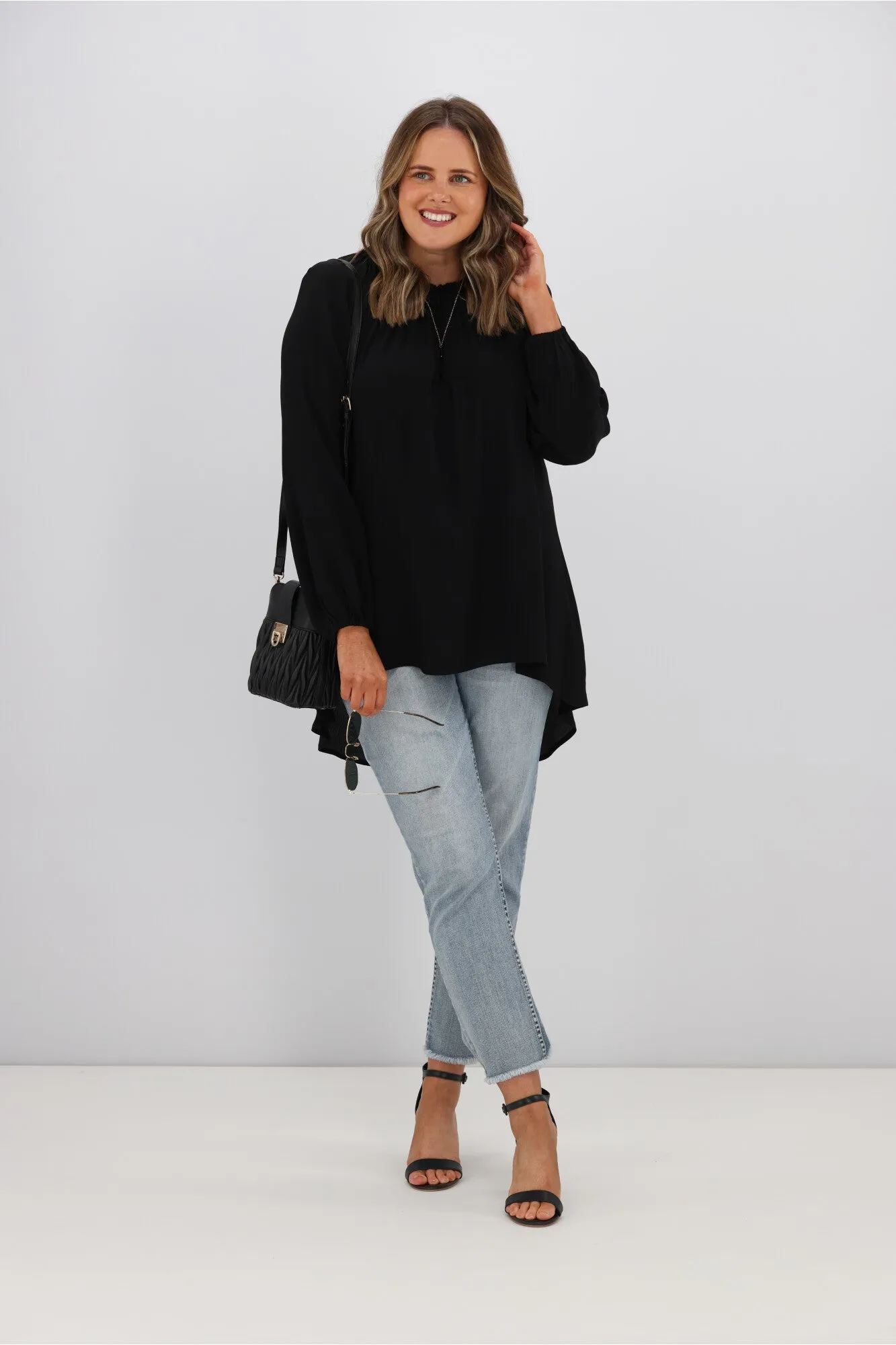 Boho Australia Manhatten Top Black