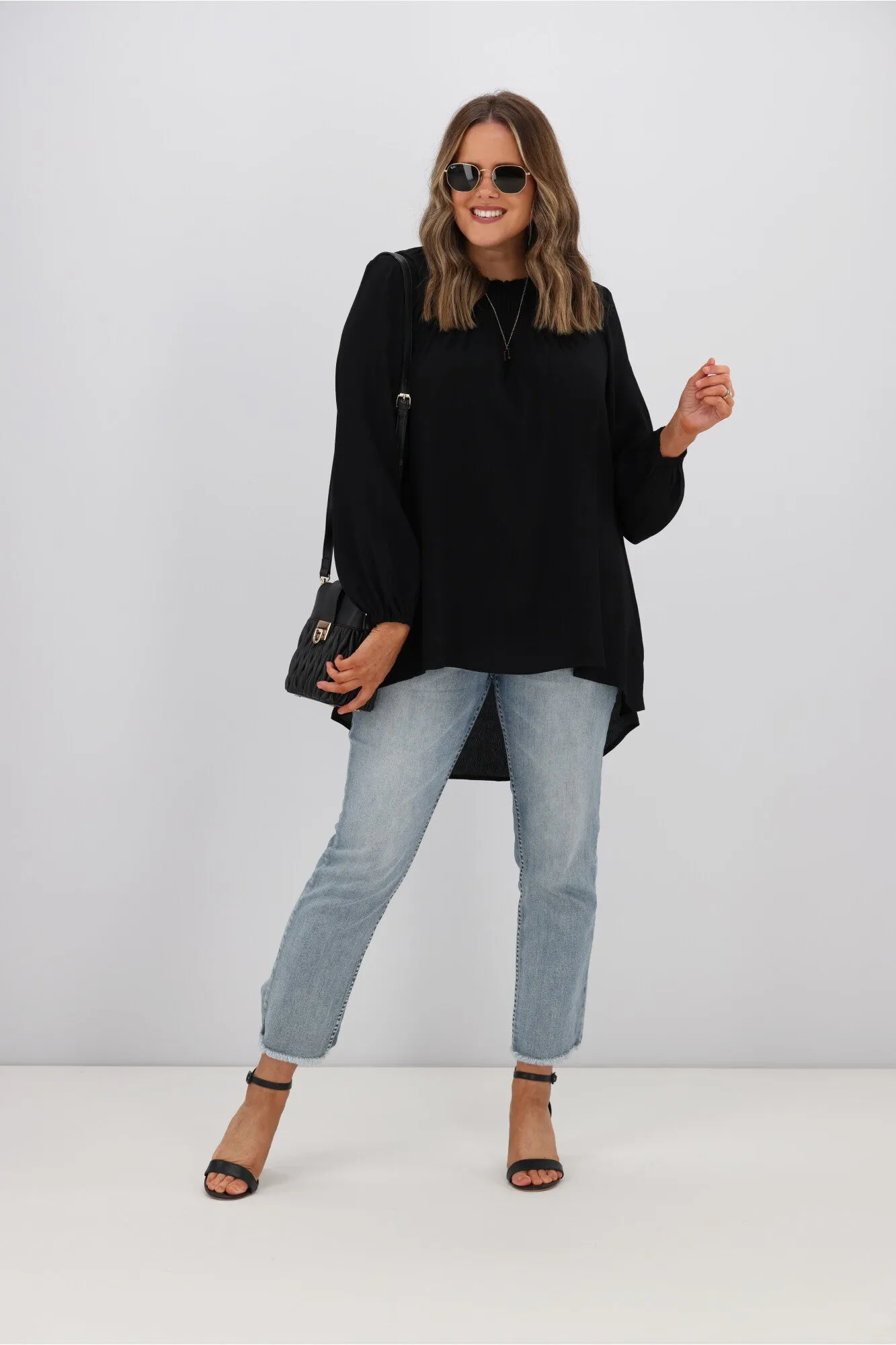 Boho Australia Manhatten Top Black