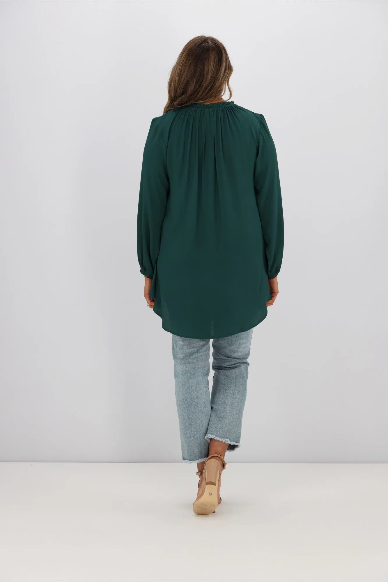 Boho Australia Manhatten Top Emerald