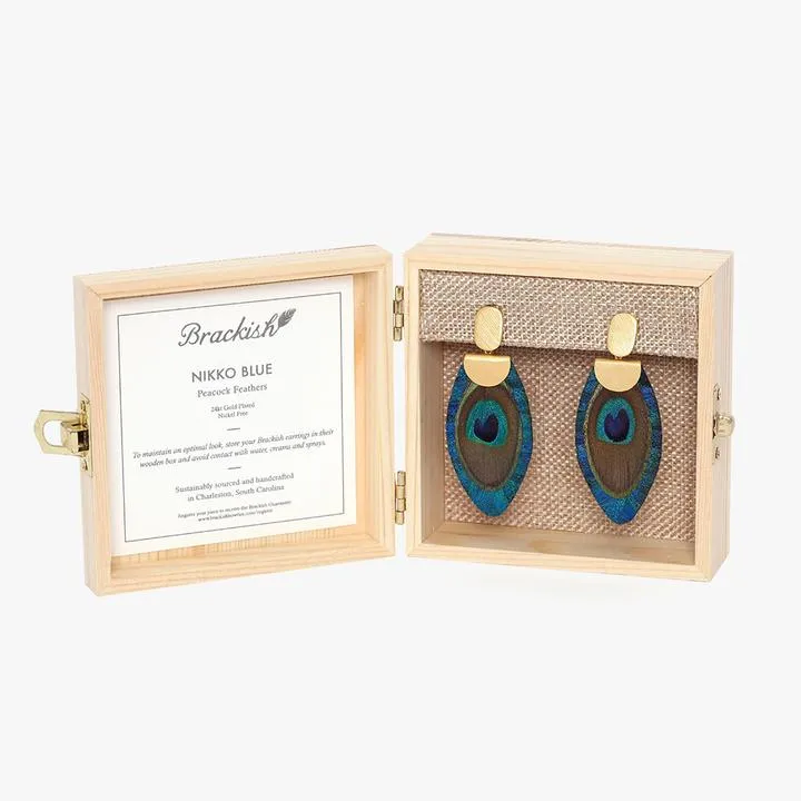 Brackish  Earring - Nikko Blue