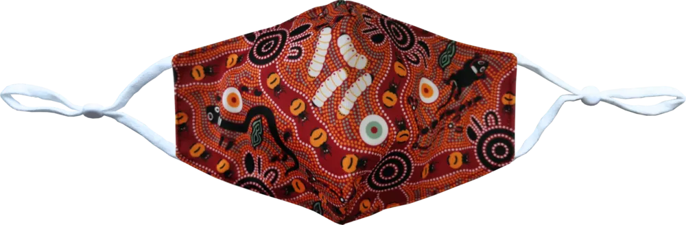 Bulurru Aboriginal Design Face Mask