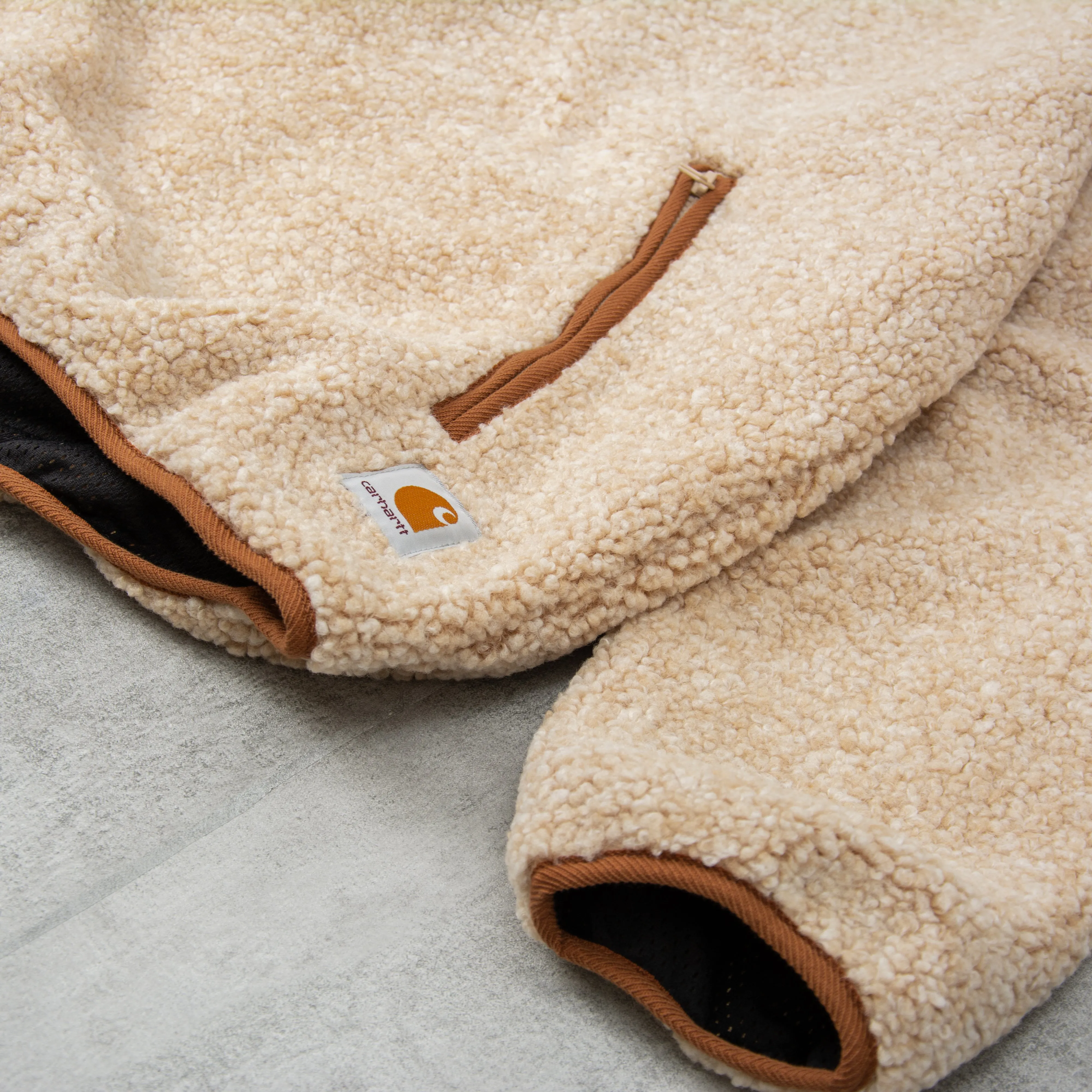 Carhartt WIP Dorper Pullover Liner - Dusty H Brown Heather