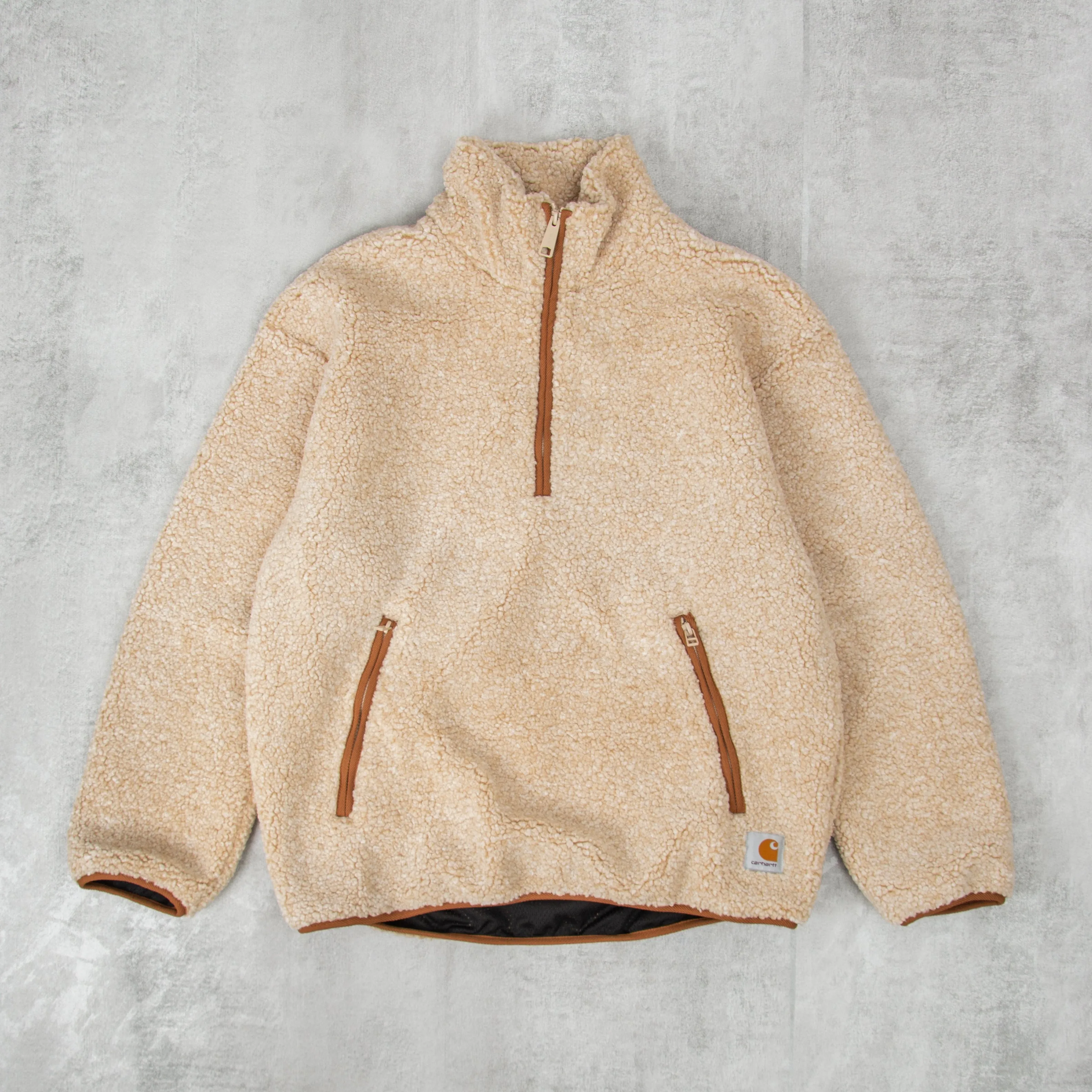 Carhartt WIP Dorper Pullover Liner - Dusty H Brown Heather