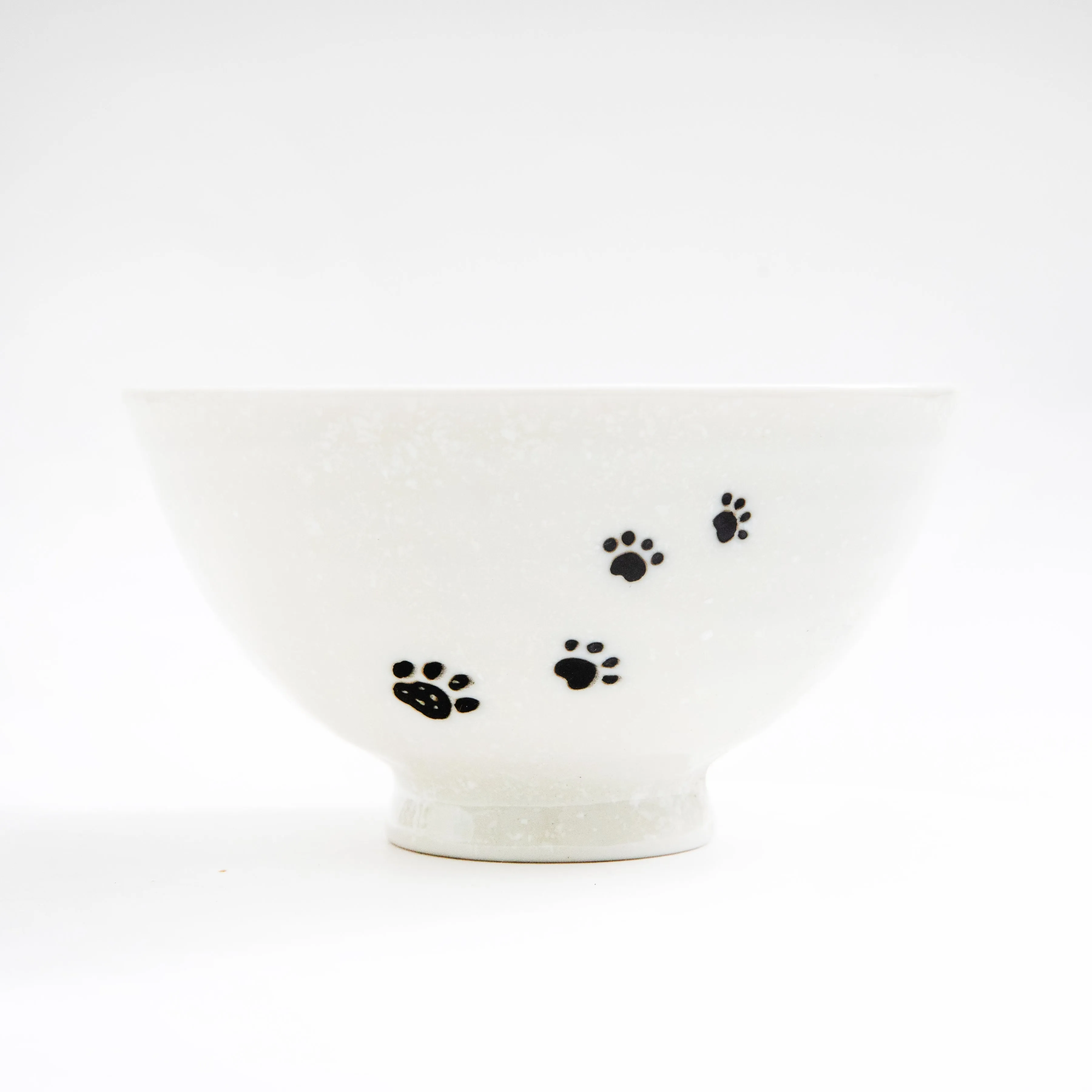 Cat Paw Print Porcelain Bowl