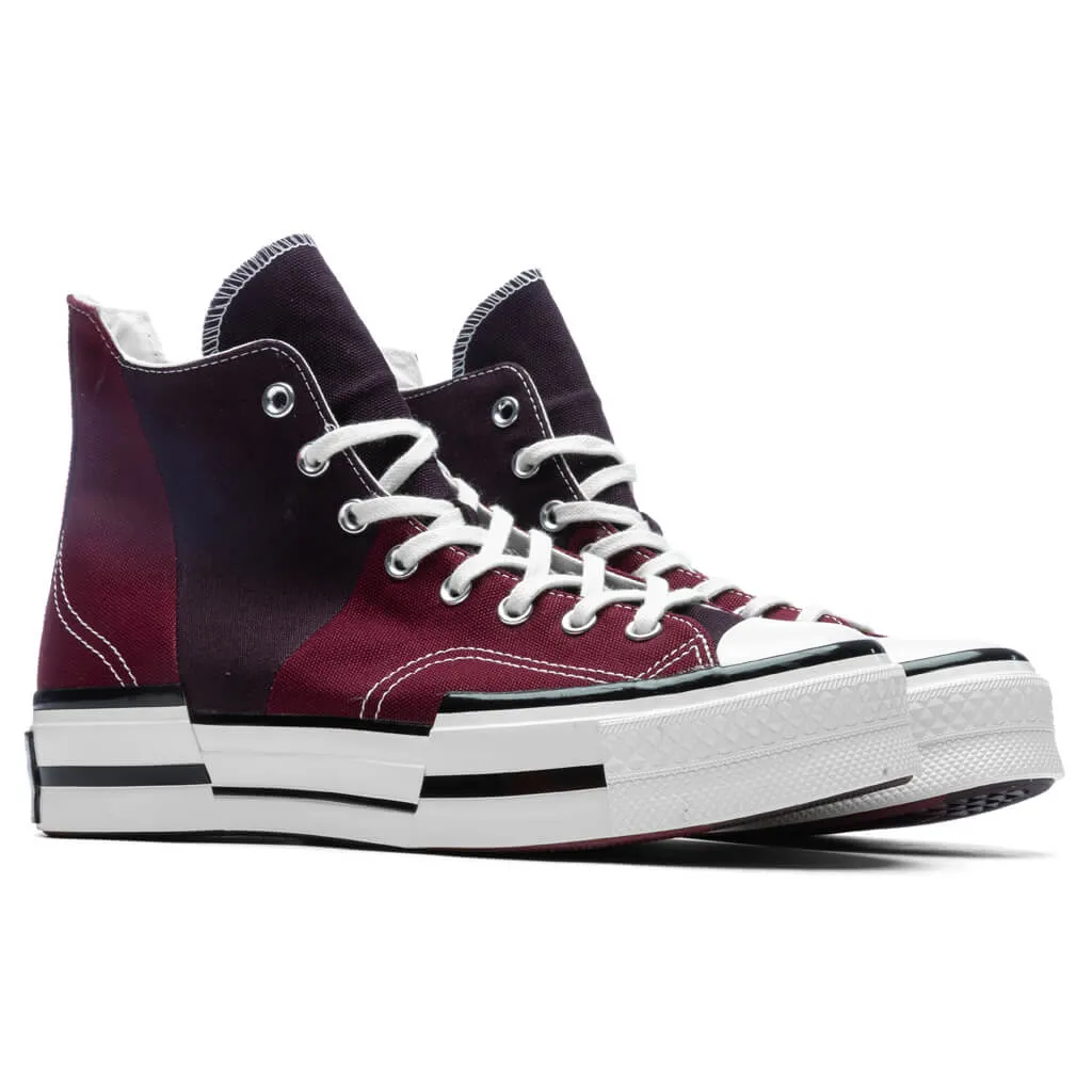 Chuck 70 Plus Counter Climate - Dark Beetroot/Egret/Black