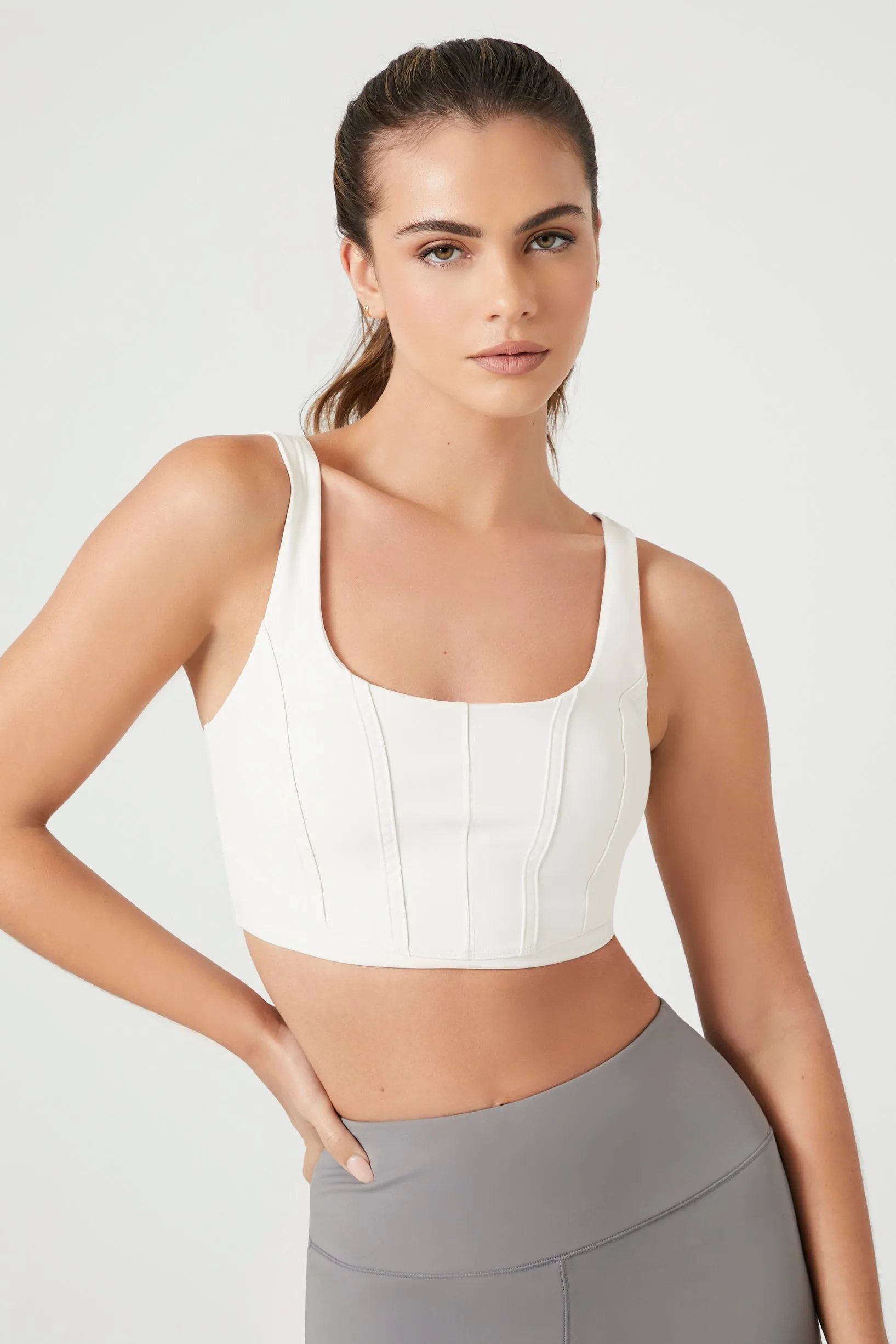 Corset Longline Sports Bra