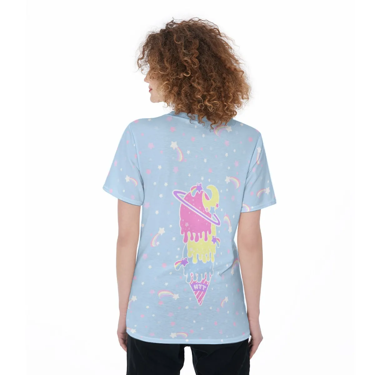 Cosmic Ice Cream Blue Tee