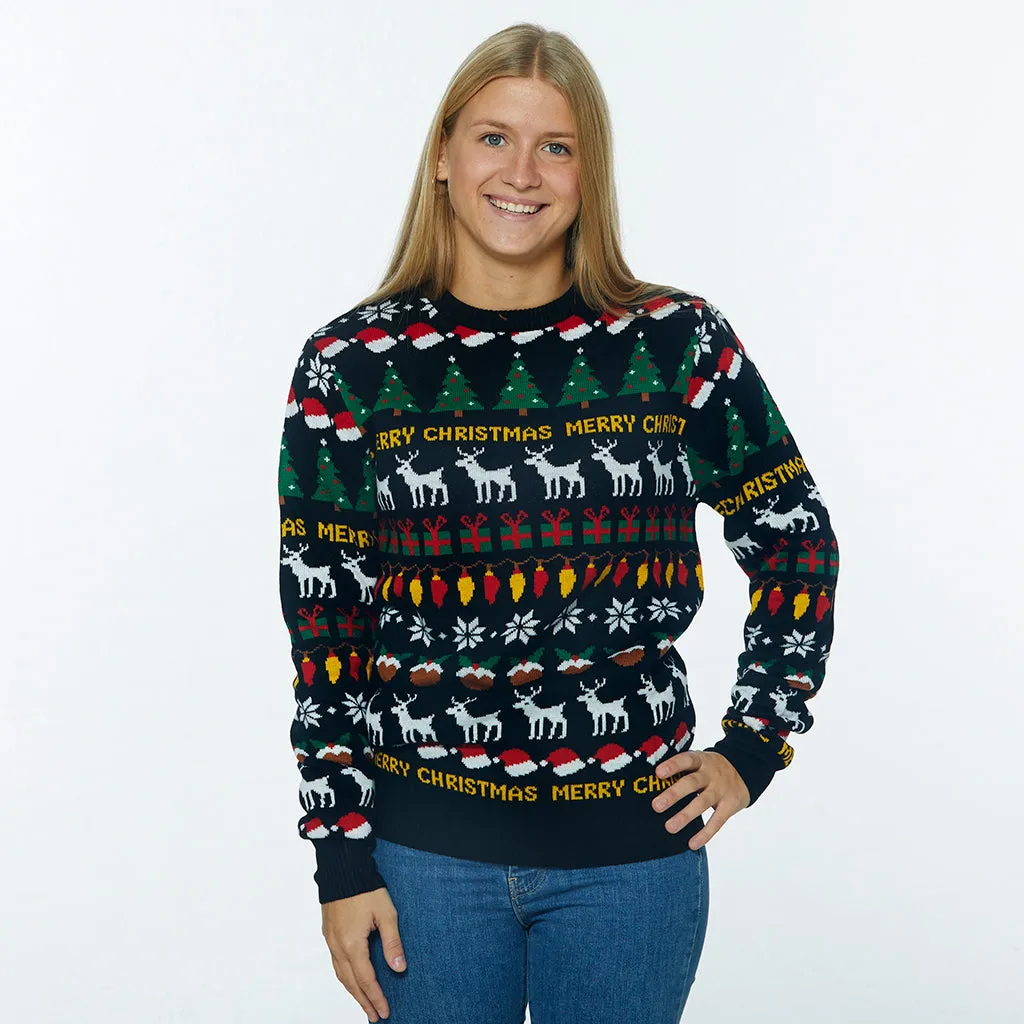 Den Stemningsfyldte Julesweater - Herre