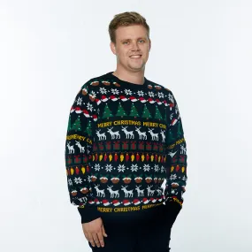 Den Stemningsfyldte Julesweater - Herre