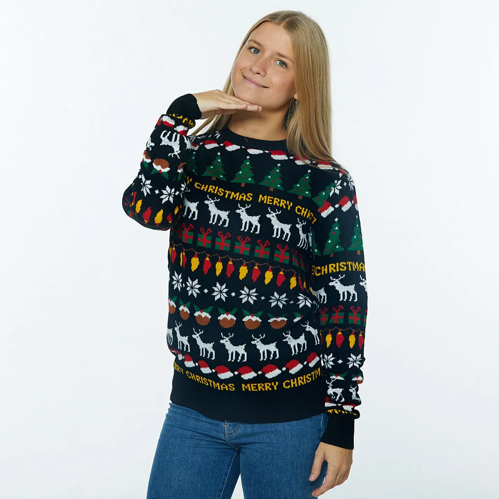 Den Stemningsfyldte Julesweater - Herre