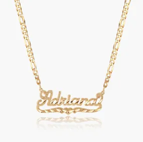 Diamond Cut Name Necklace