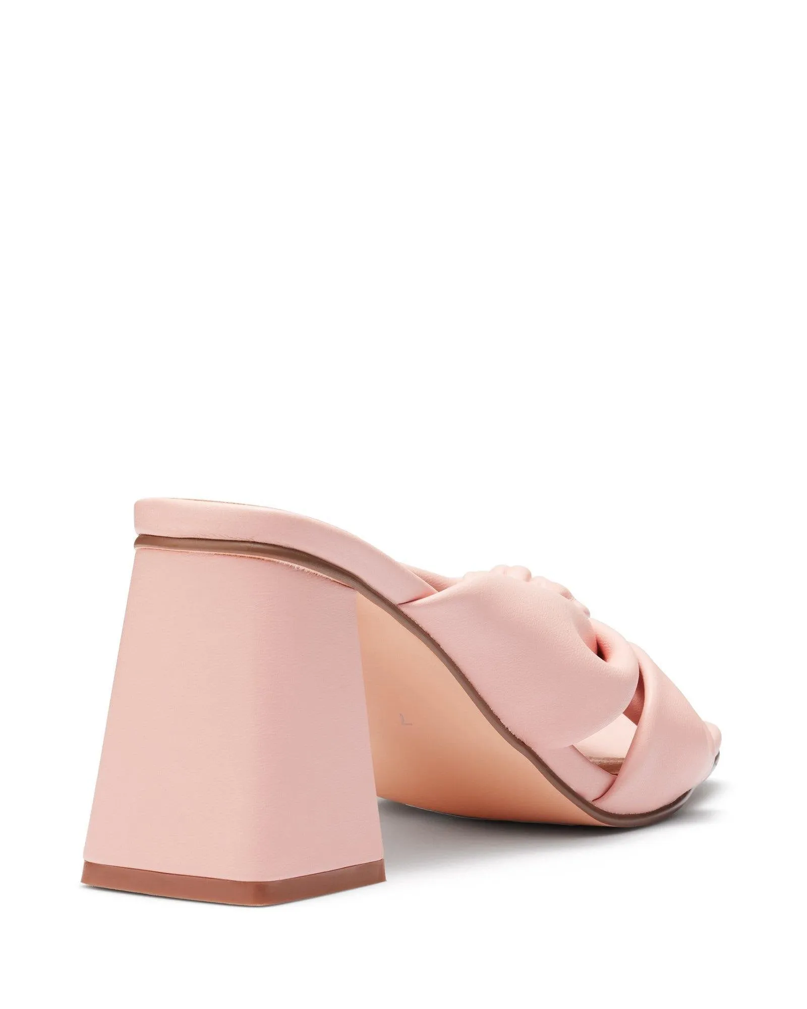 Dot Block Heel  Pink