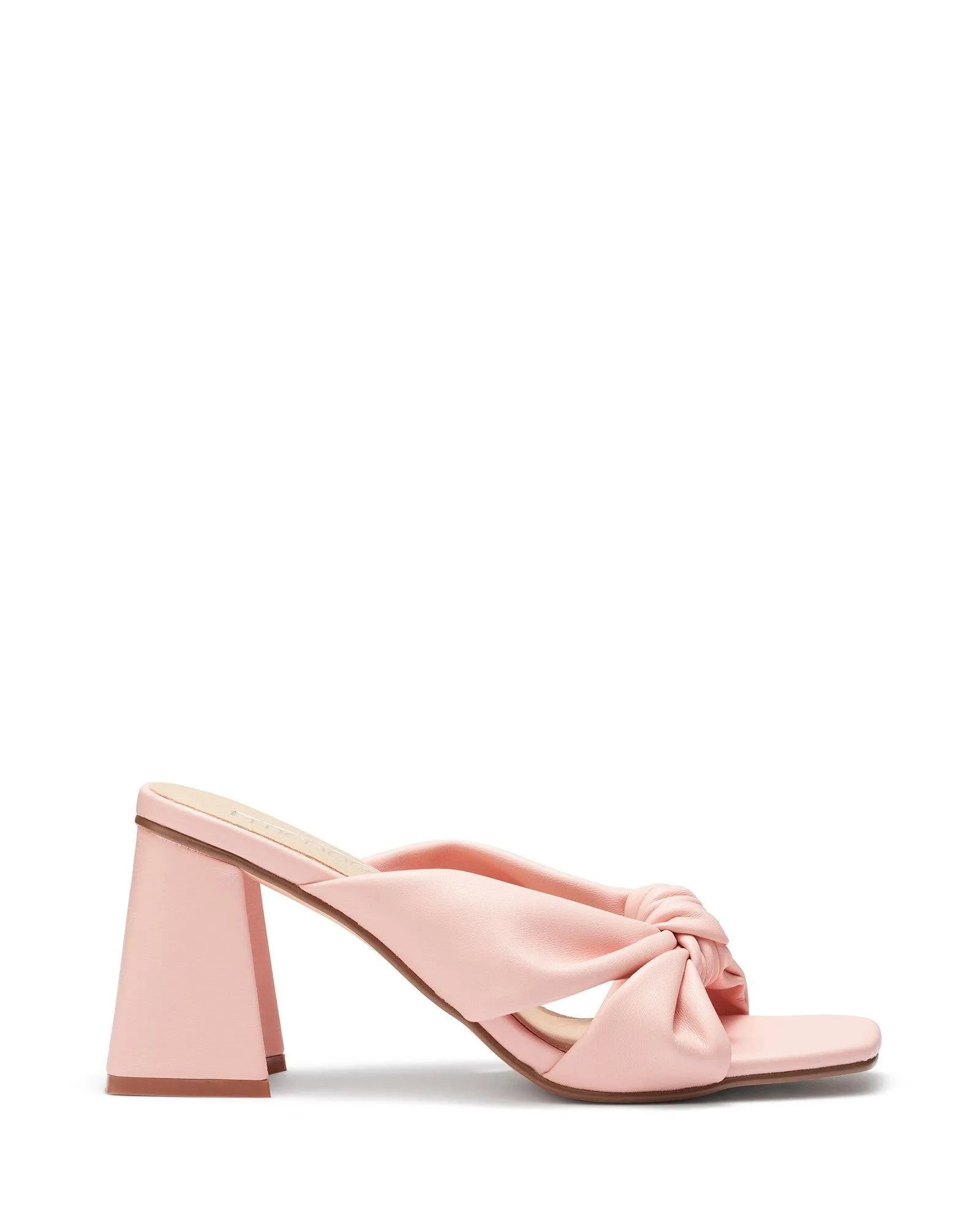 Dot Block Heel  Pink