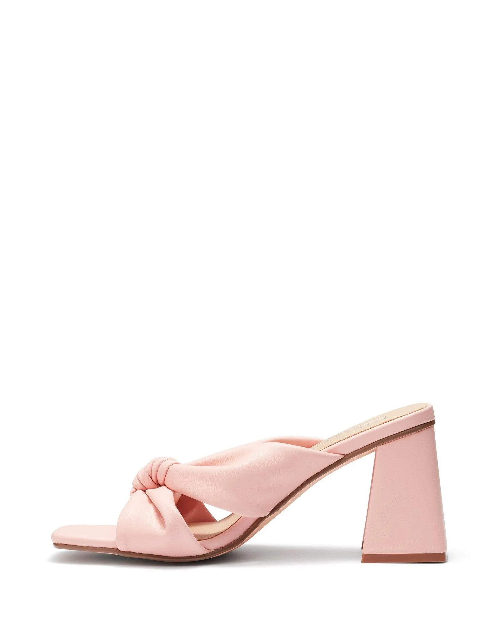 Dot Block Heel  Pink