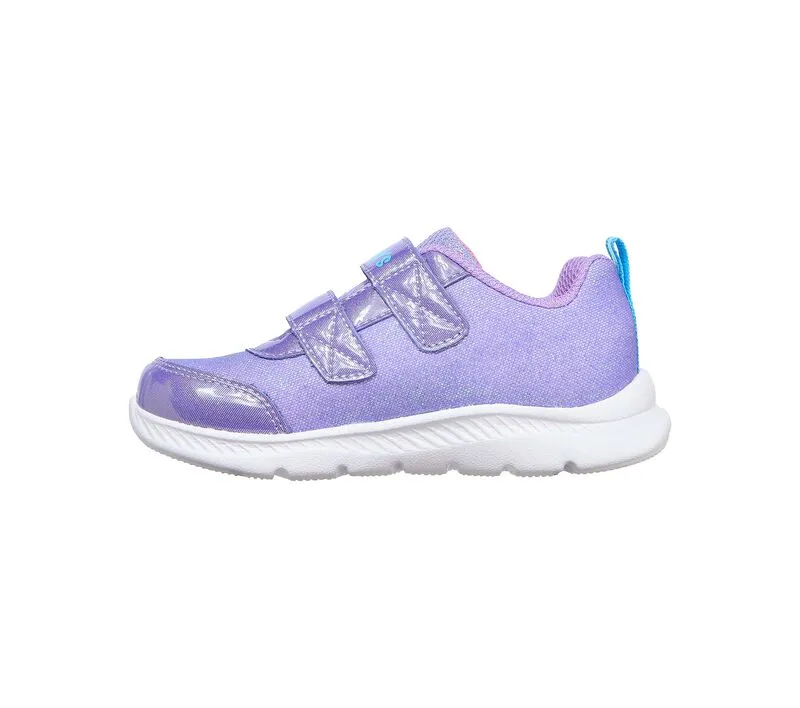 Girls Skechers Trainers Lavender Strap Starry Skies 302711N LAV