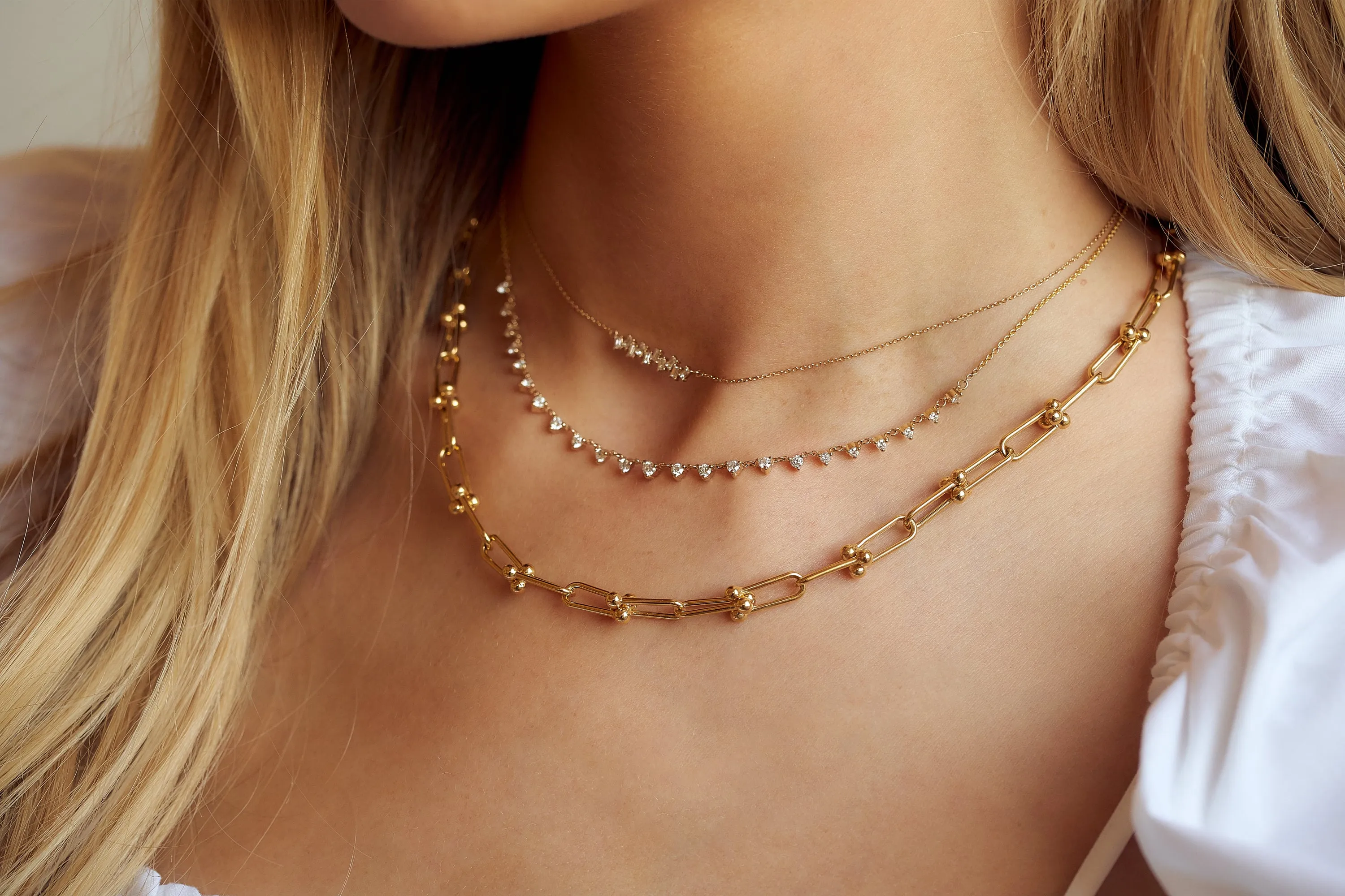 Gold Link Necklace