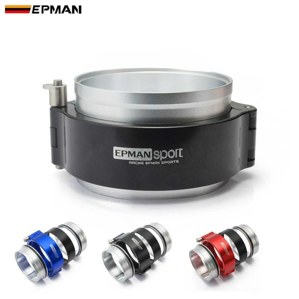 HD Exhaust V-band Clamp w Flange System Assembly For 3.5 89mm Radiator Hose Wastegate Flanges Turbo Dump Pipe EPSS89KB