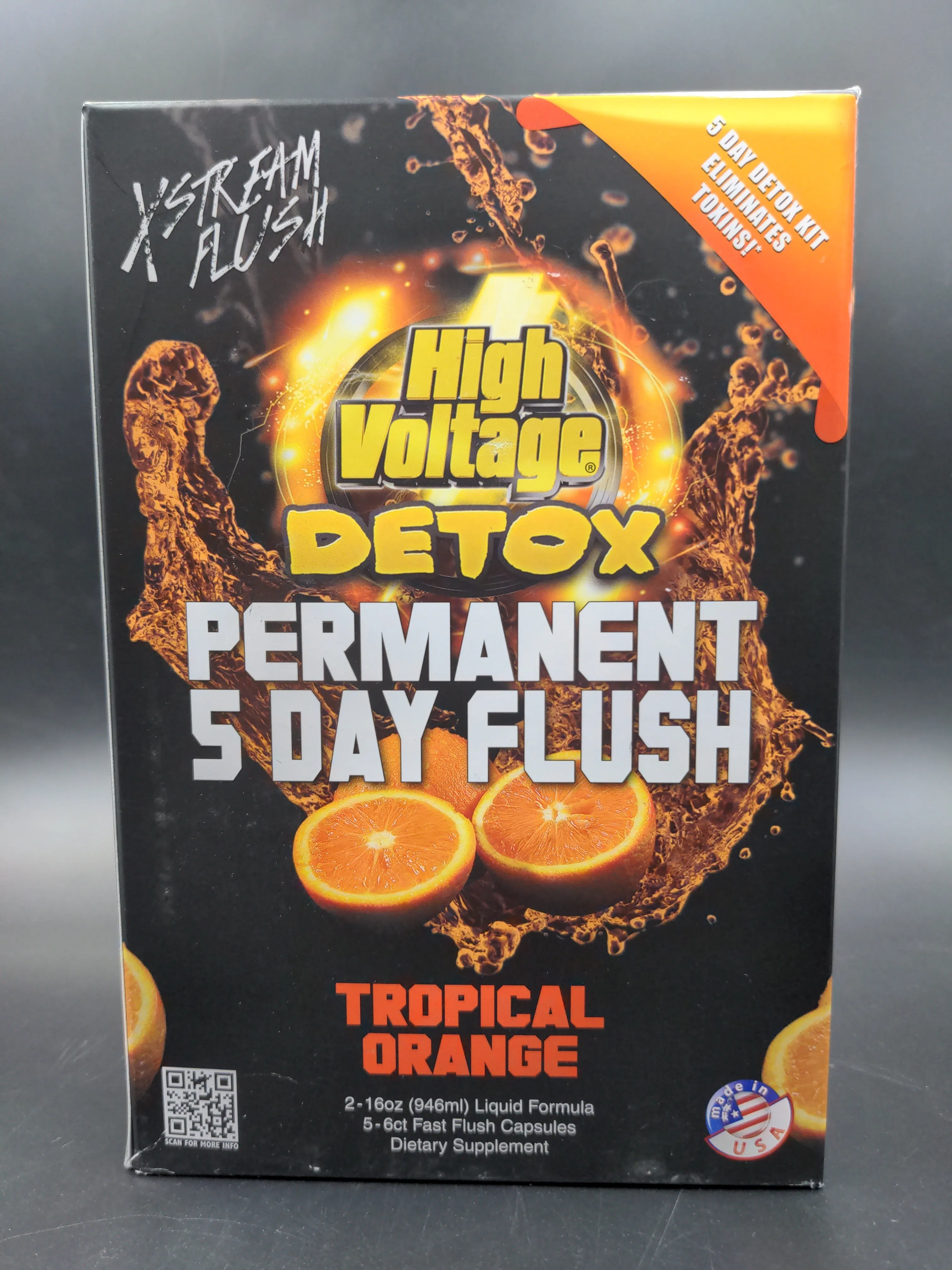 High Voltage Permanent 5 Day Flush