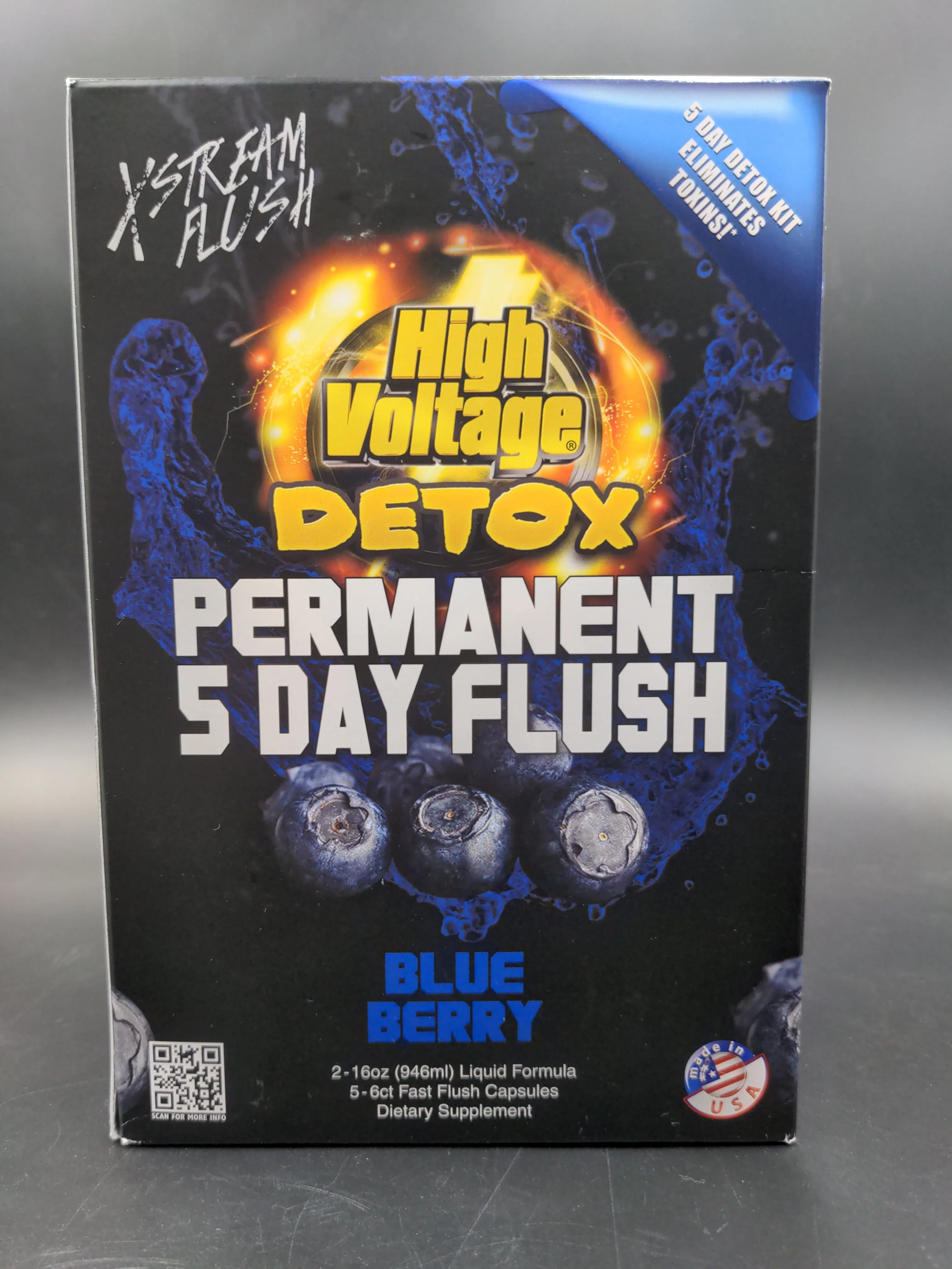 High Voltage Permanent 5 Day Flush