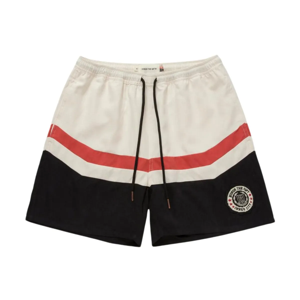 Honor The Gift Men's Brushed Poly Track Short Black