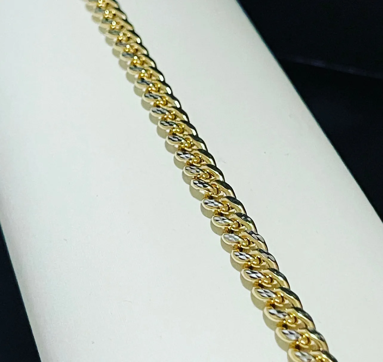 Jeremy DC Cuban link bracelet MB123