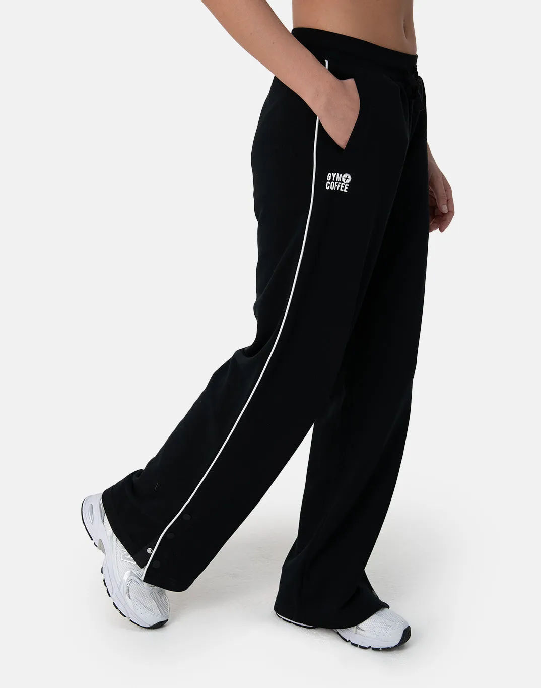 Kin Snap Joggers in Black