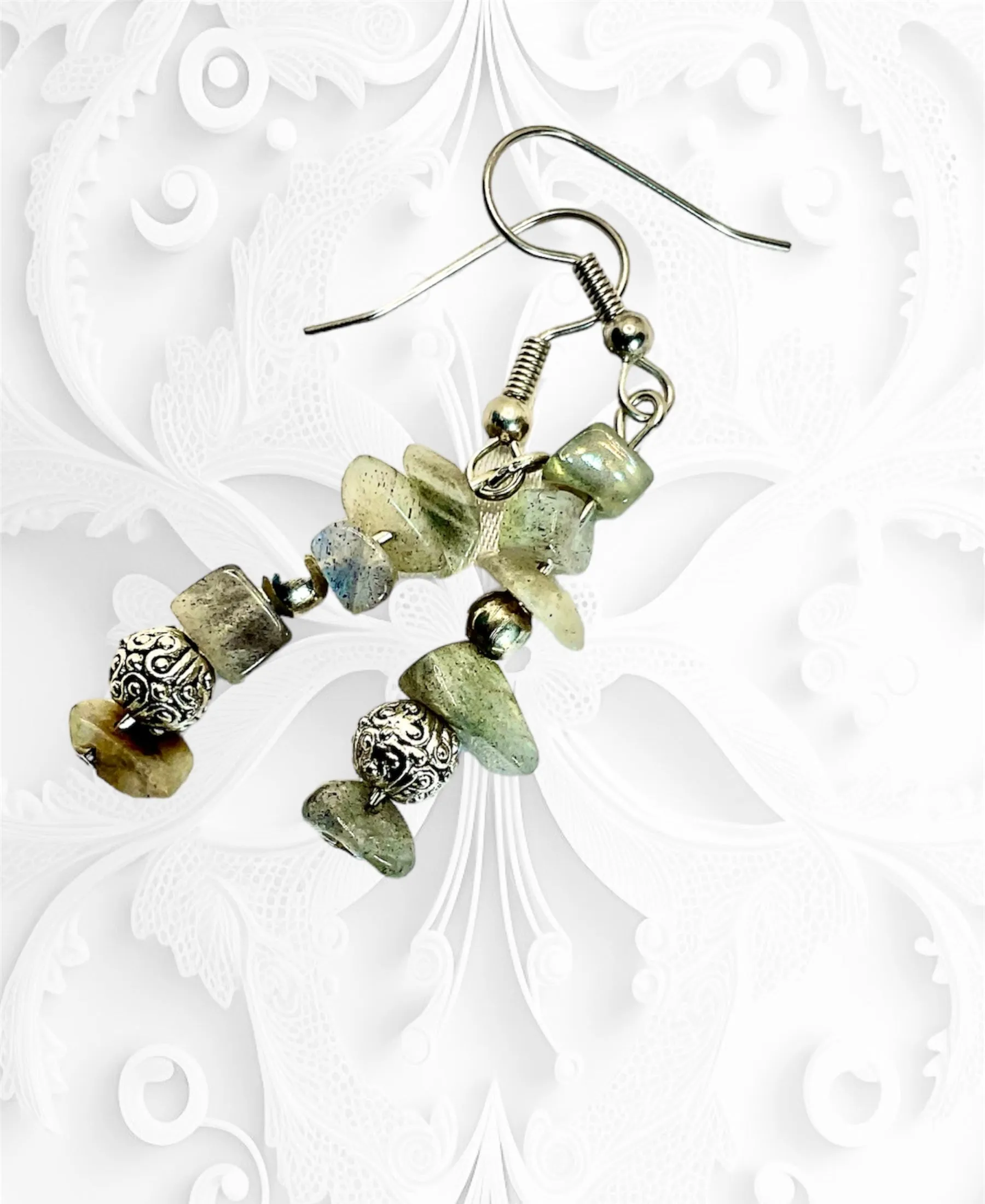 Labradorite Earrings