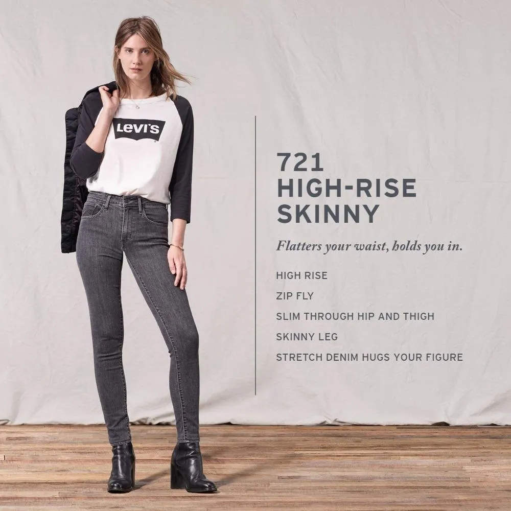 Levi's 721 High Rise Skinny Jeans