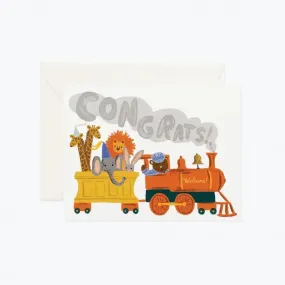 Little Engine Congrats Greeting Card