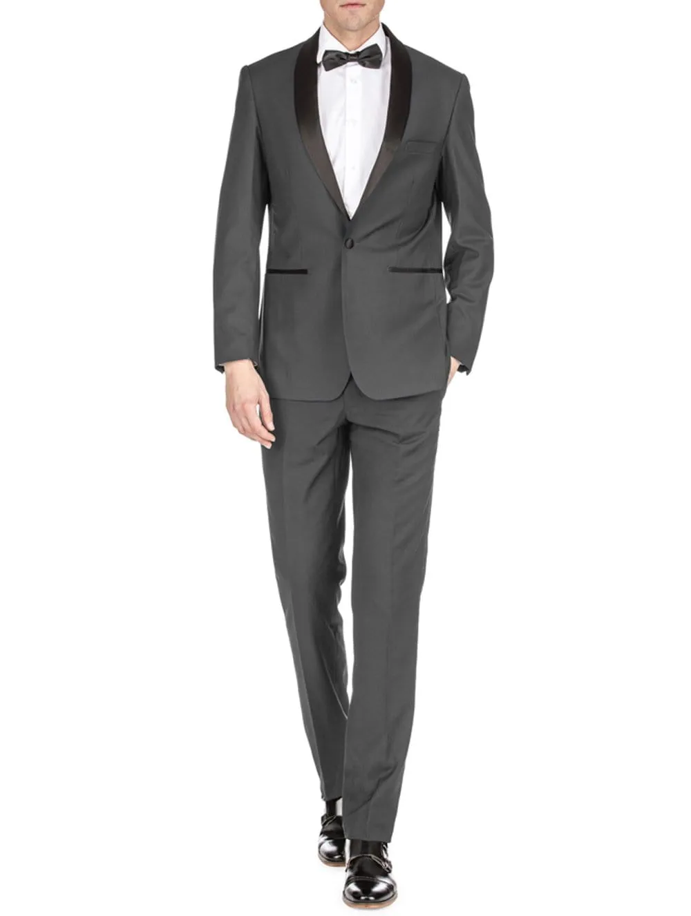 Men's Premium Slim Fit Shawl Lapel Tuxedo