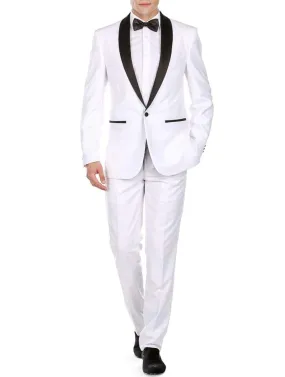 Men's Slim Fit Shawl Lapel Tuxedo